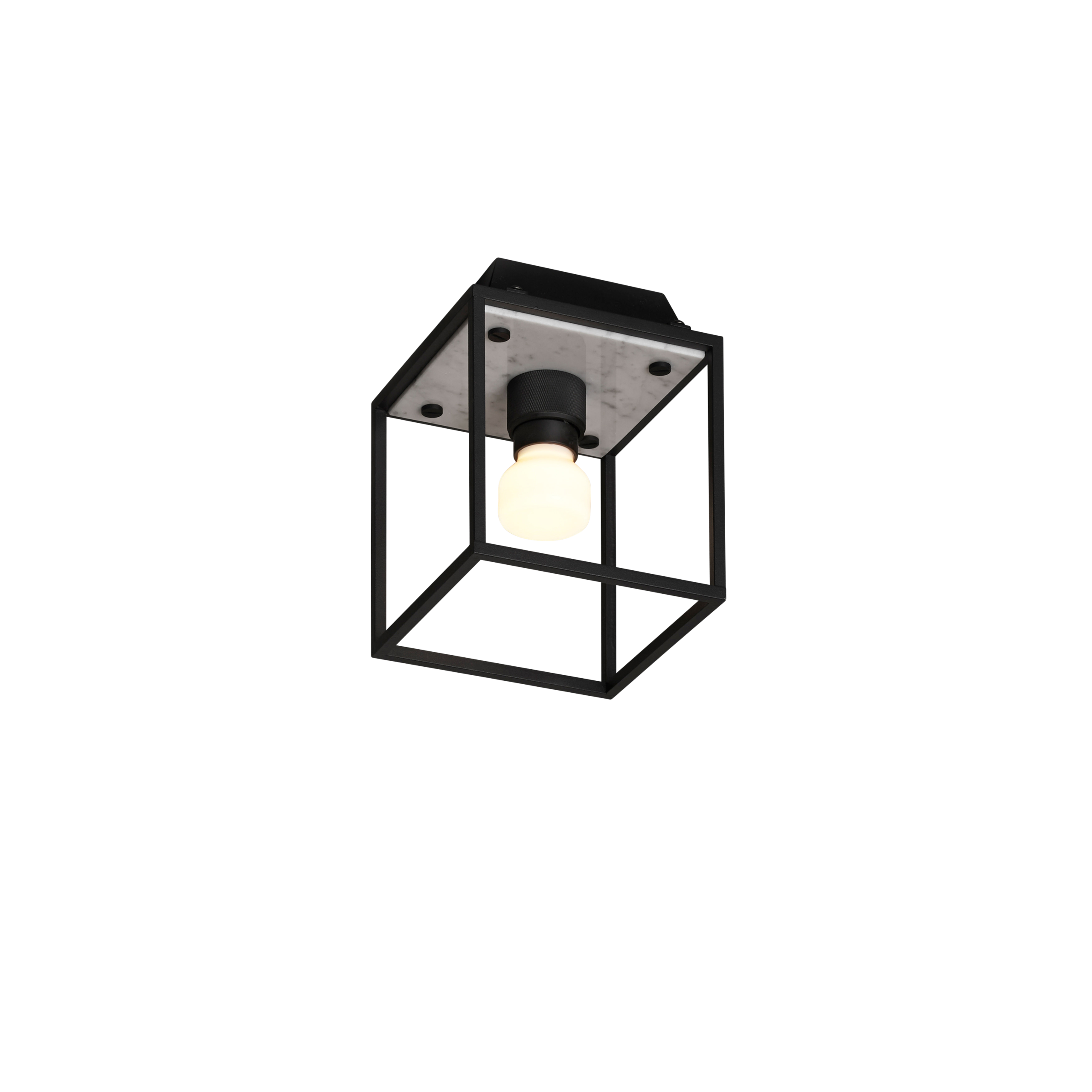 CAGED / SMALL / CROSS / WHITE MARBLE - Image 4