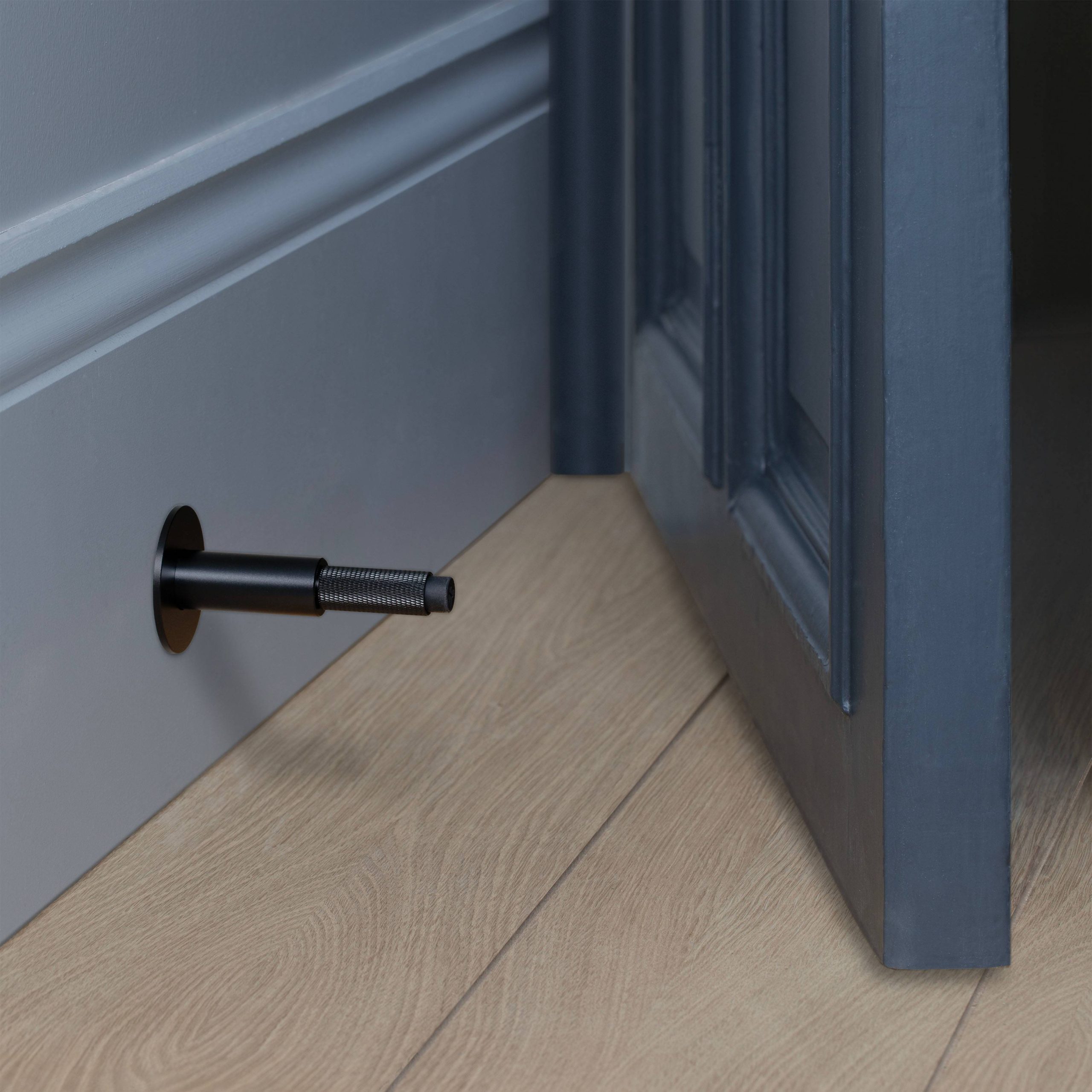 DOOR STOP / WALL / CROSS / BLACK - Image 2