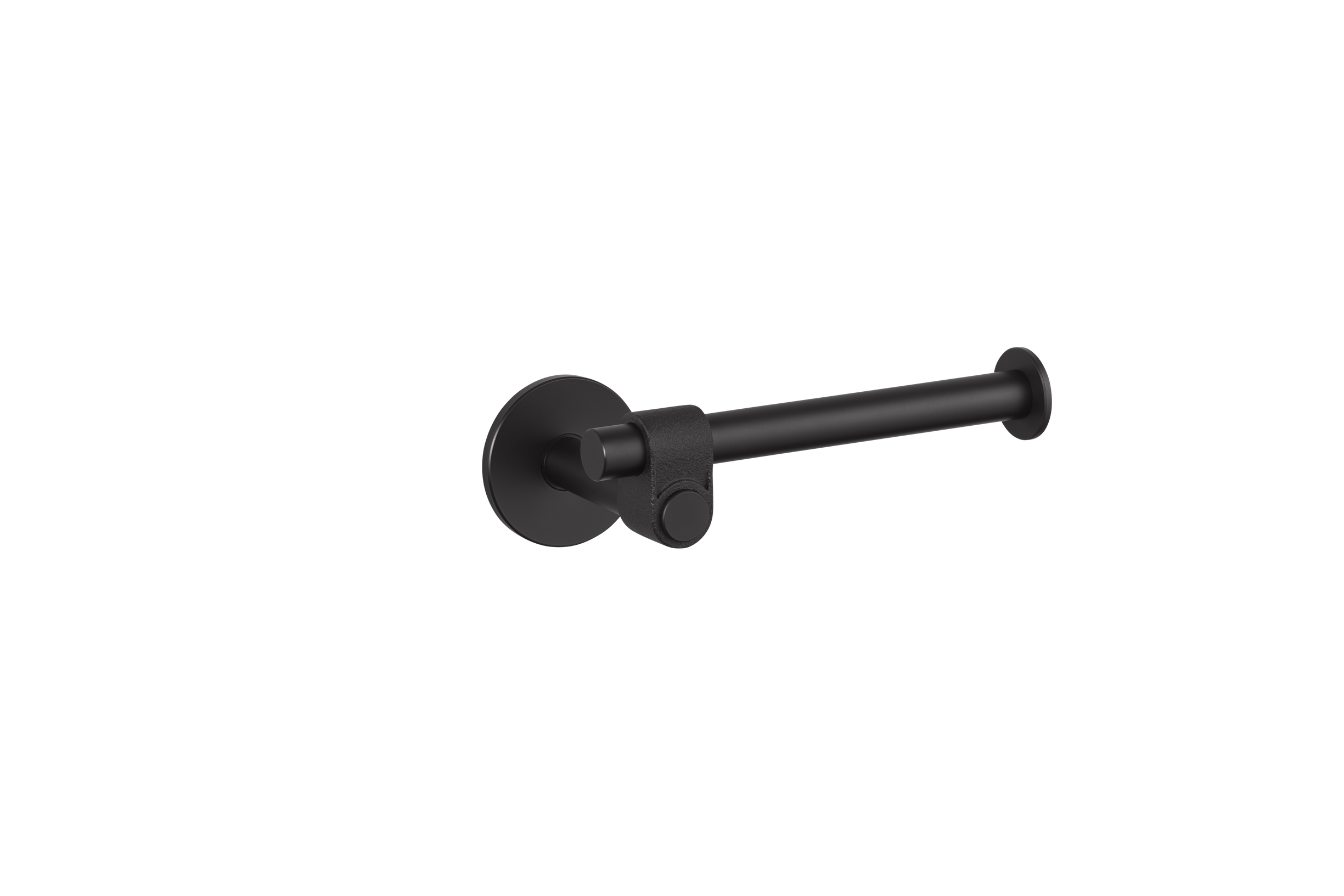TOILET ROLL HOLDER / CAST / WELDERS BLACK - Image 3