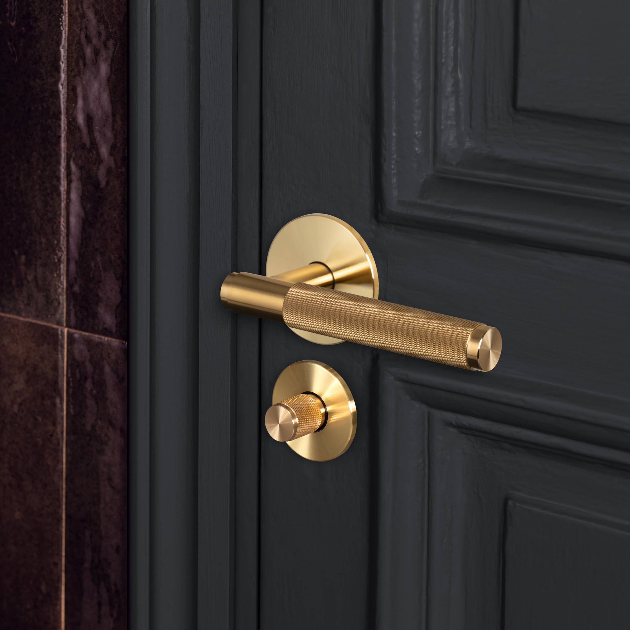 THUMBTURN LOCK / CROSS / STEEL - Image 2