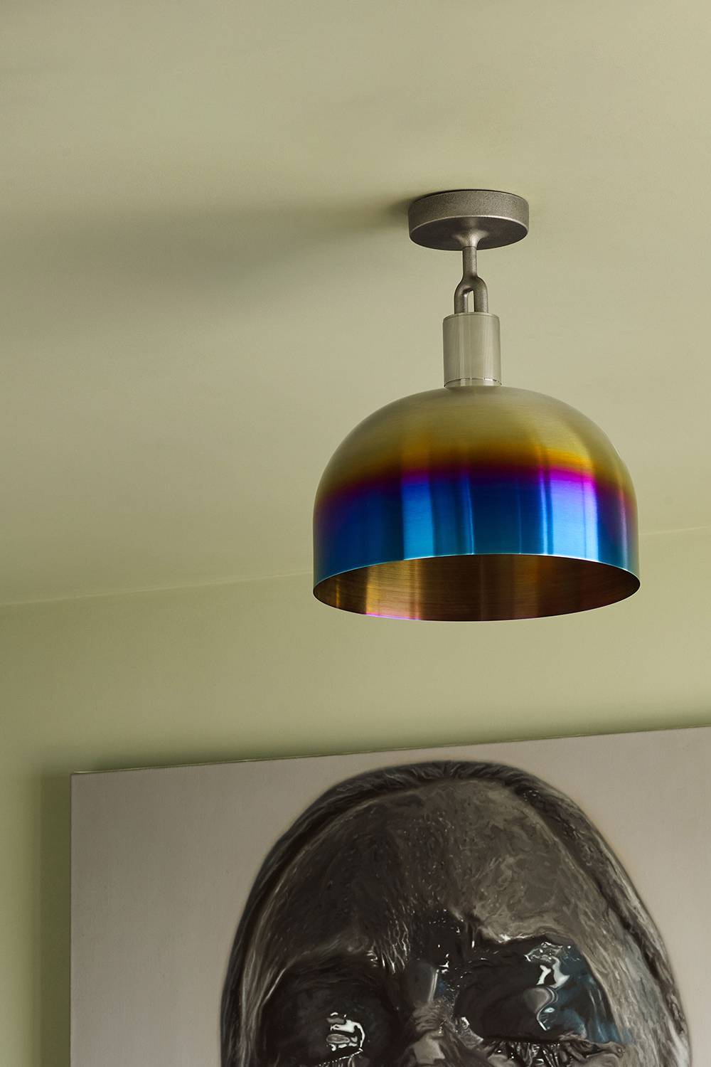 FORKED CEILING / LINEAR / SHADE / MEDIUM / BURNT STEEL - Image 2
