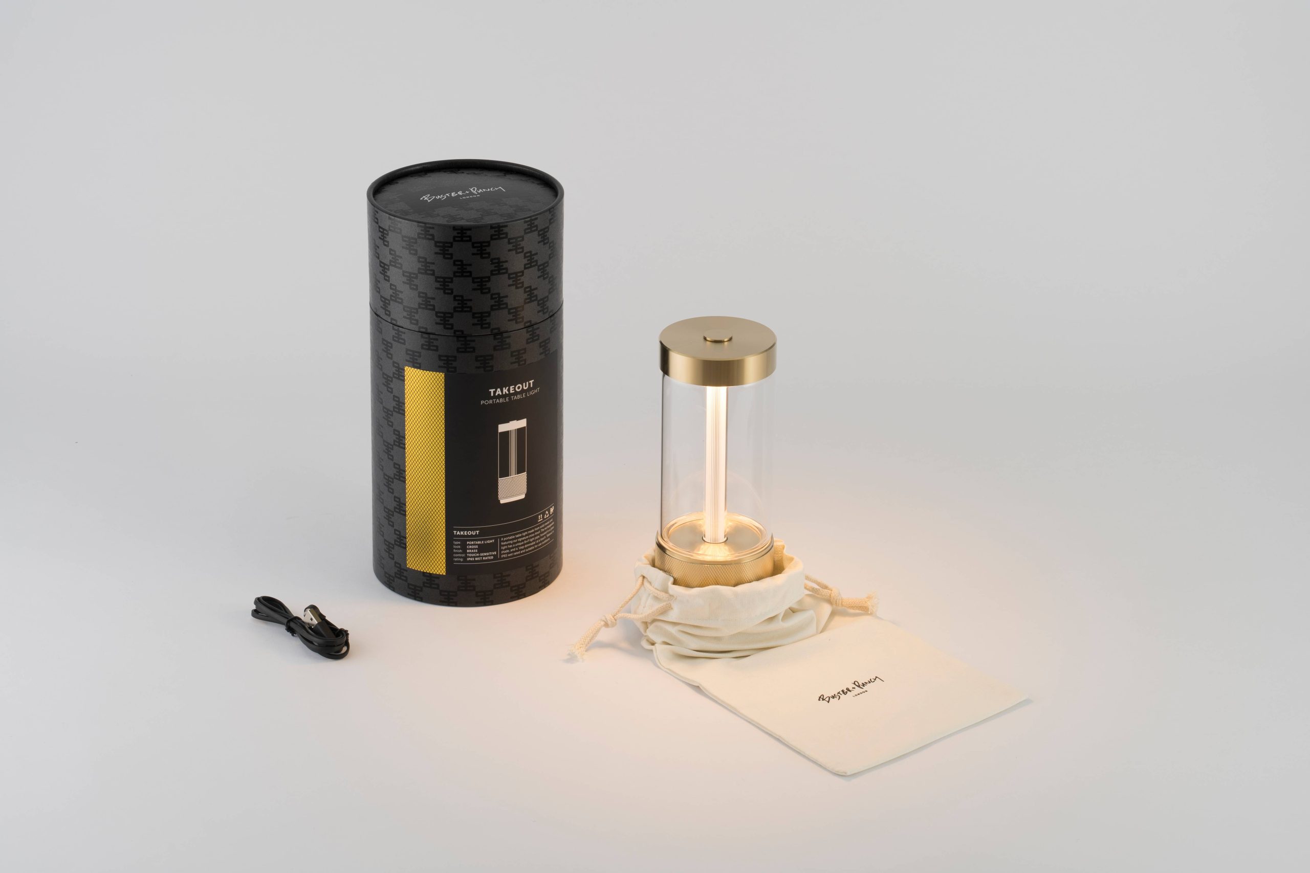 TAKEOUT / PORTABLE LIGHT / CROSS / BRASS - Image 5