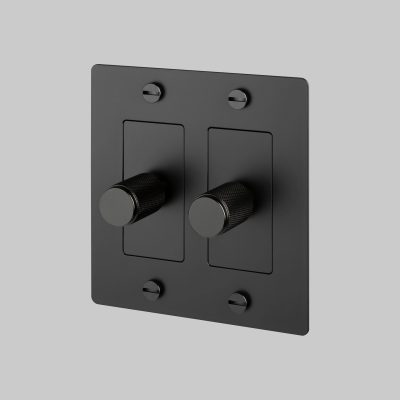 2G DIMMER / LED / CROSS / WITHOUT LOGO / BLACK