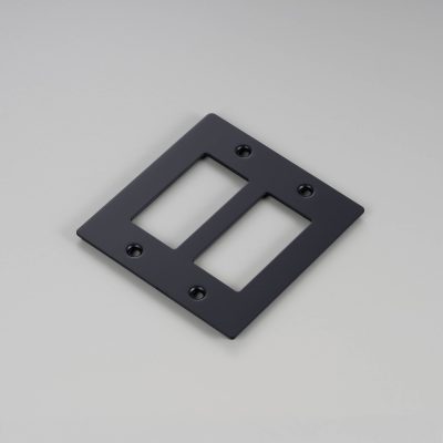 2G PLATE / WITHOUT LOGO / BLACK