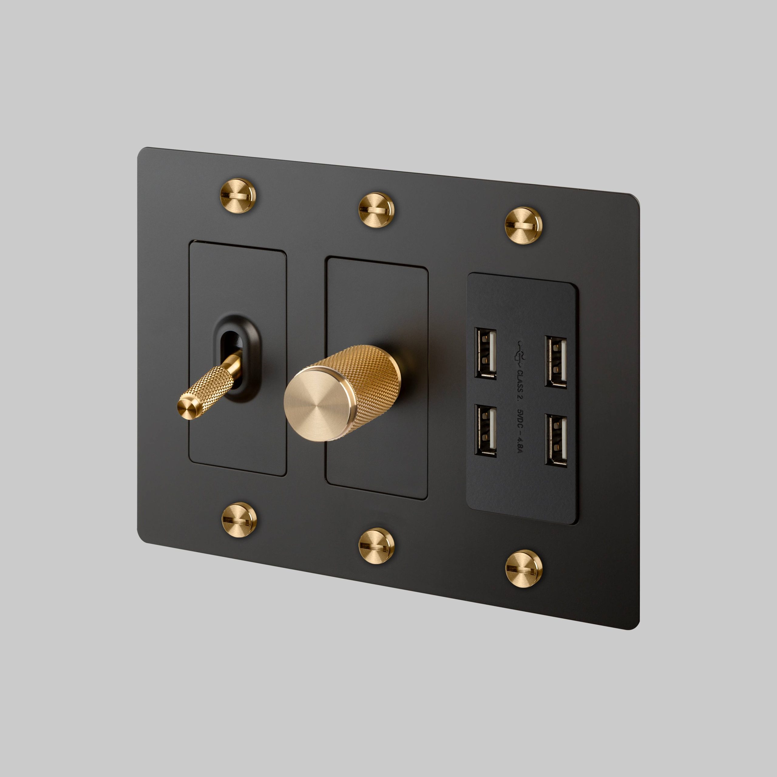 3G PLATE / WITHOUT LOGO / BLACK - Image 2