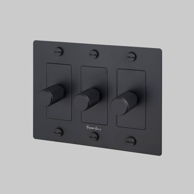 3G DIMMER / LED / CROSS / WITH LOGO / BLACK
