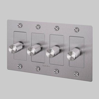 4G DIMMER / LED / CROSS / WITH LOGO / STEEL