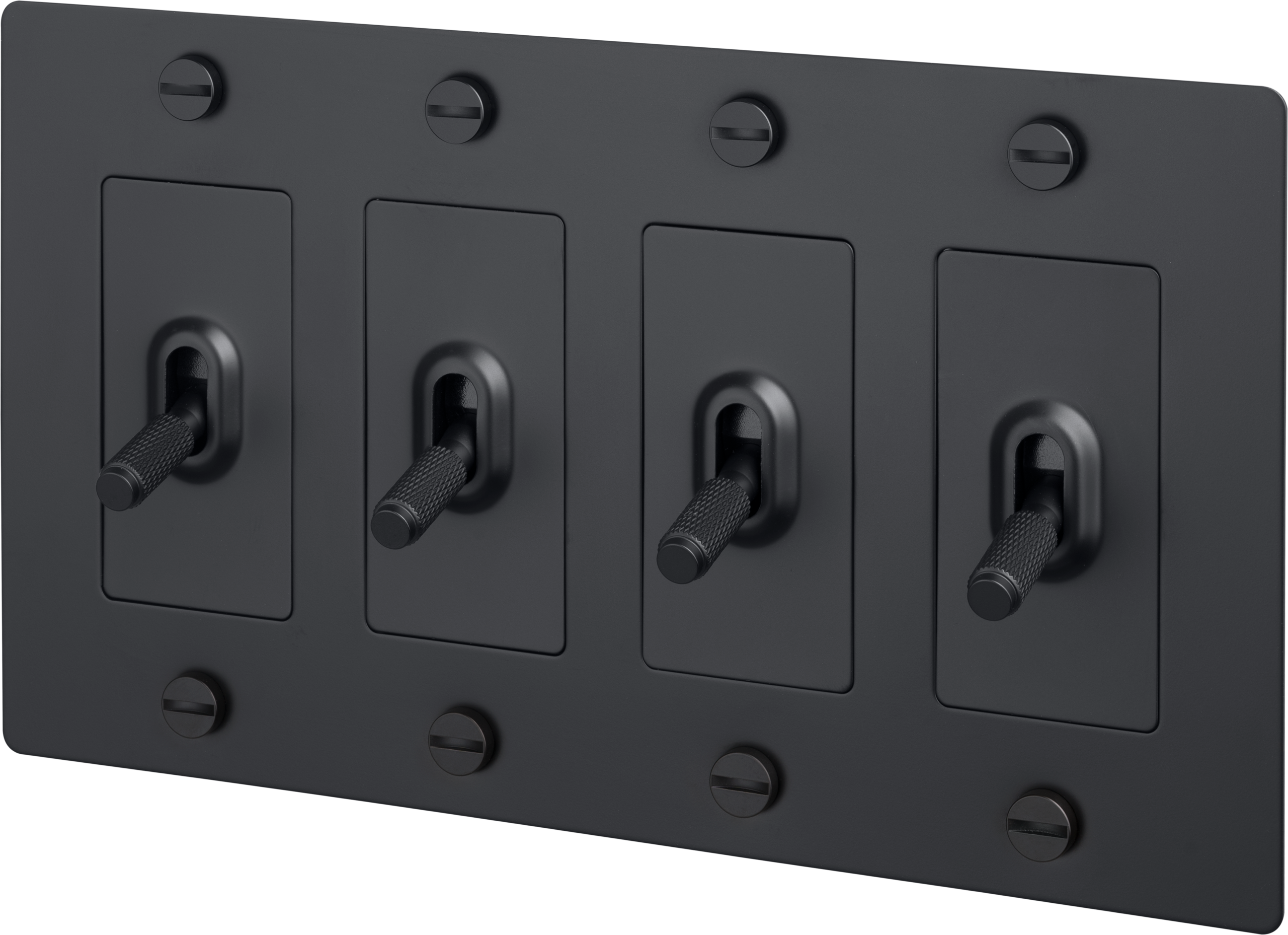 4G TOGGLE / CROSS / WITHOUT LOGO / BLACK - Image 3