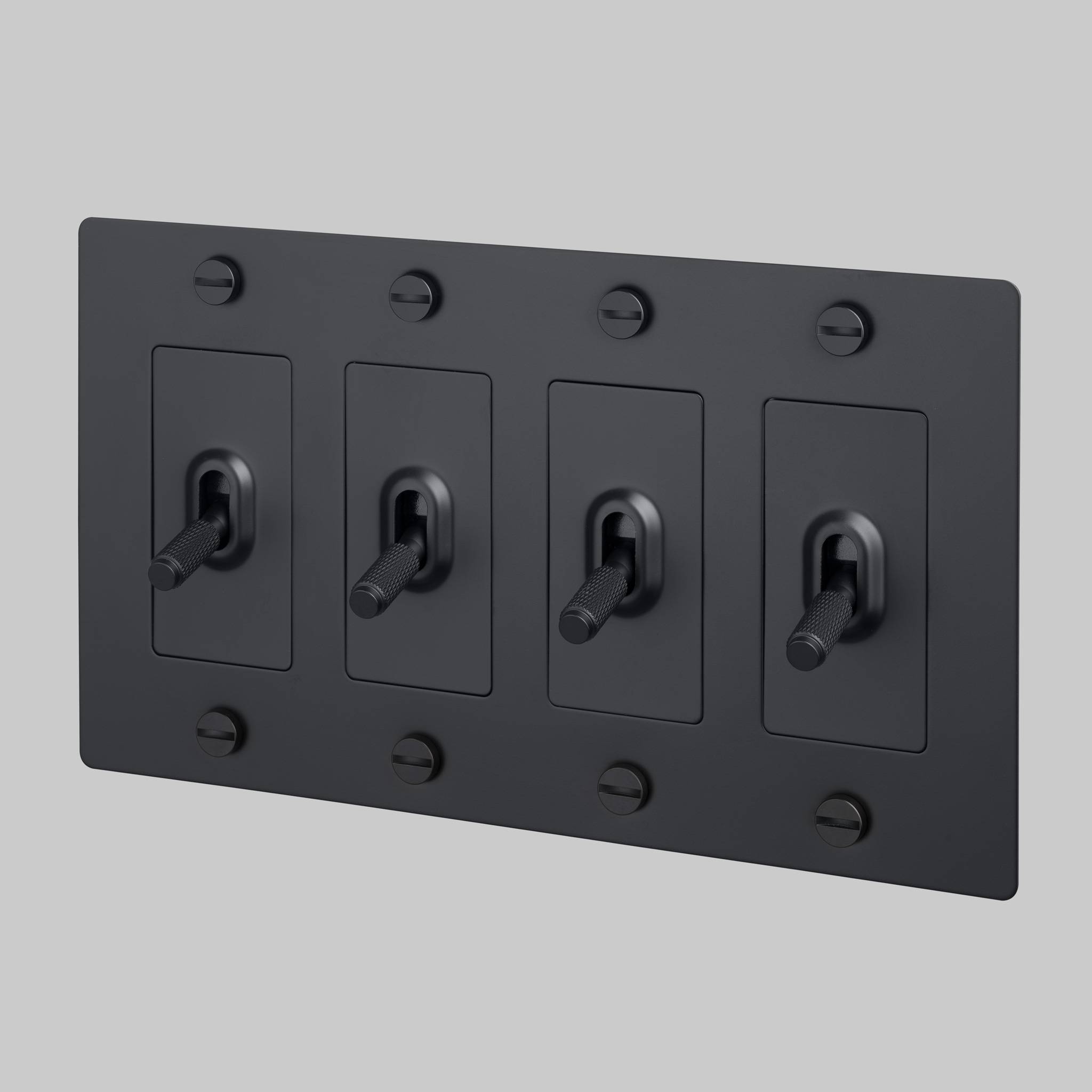 4G TOGGLE / CROSS / WITHOUT LOGO / BLACK