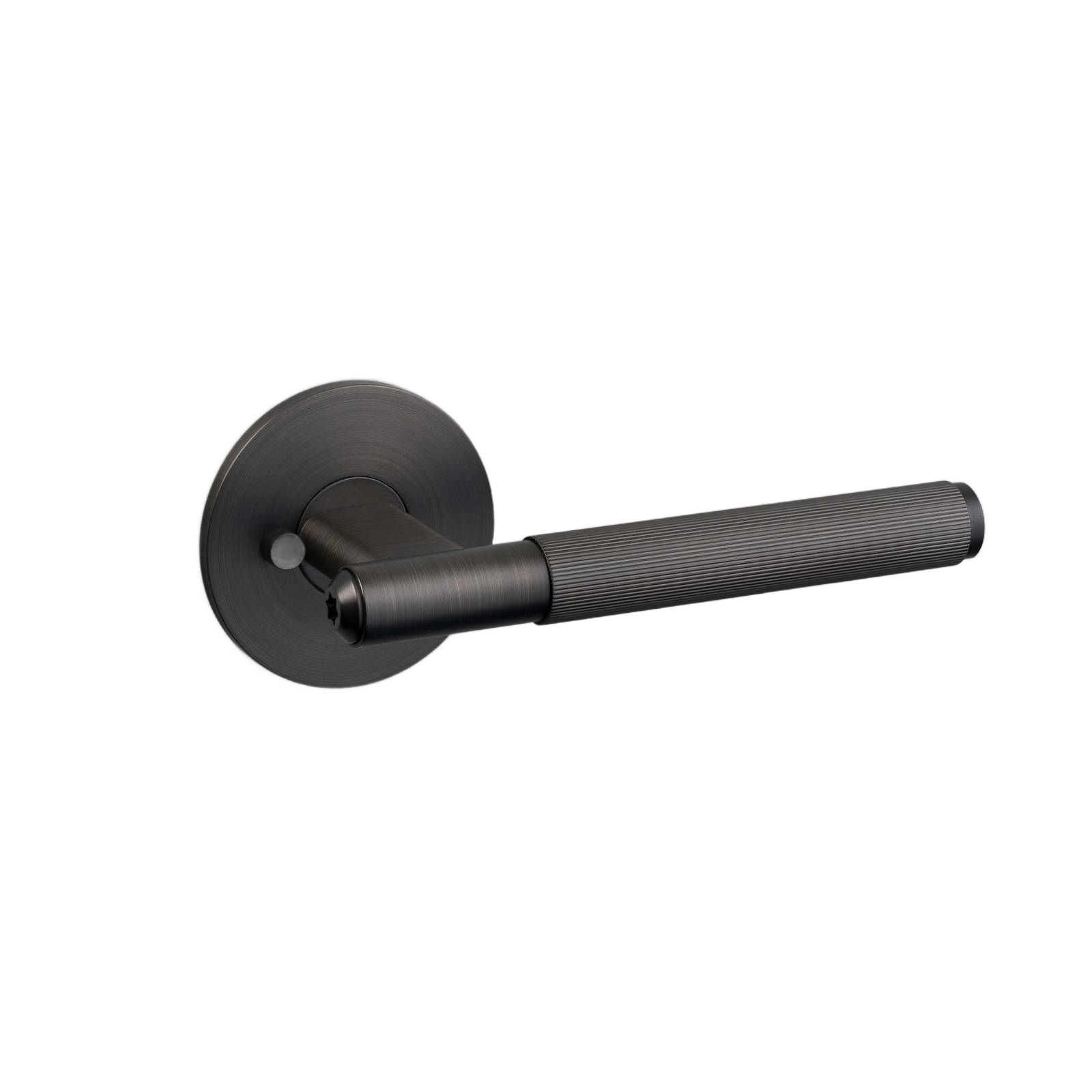 DOOR HANDLE SET / PRIVACY / LINEAR / SMOKED BRONZE - Image 4