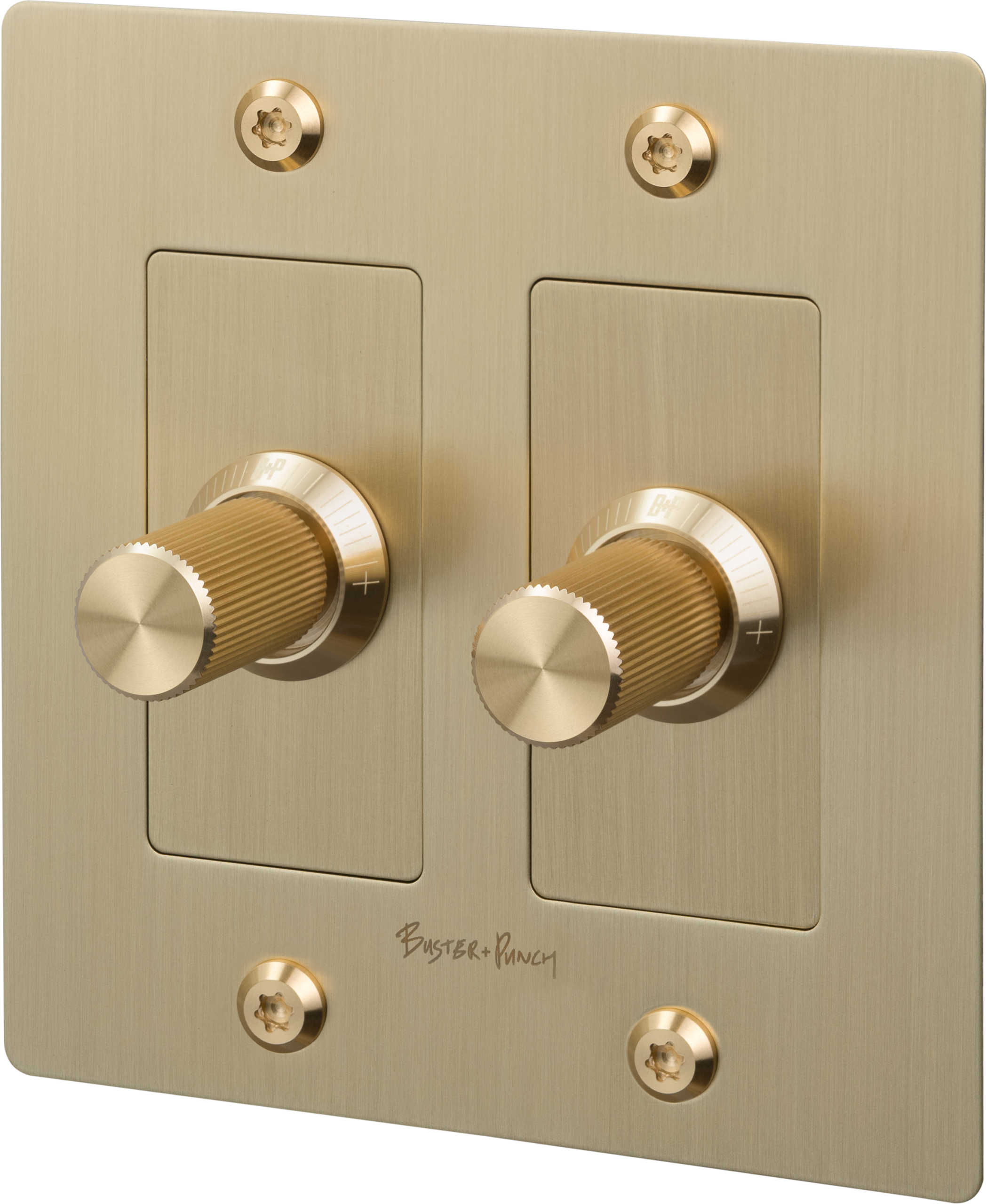 2G DIMMER / LED / LINEAR / WITH LOGO / BRASS - Image 3