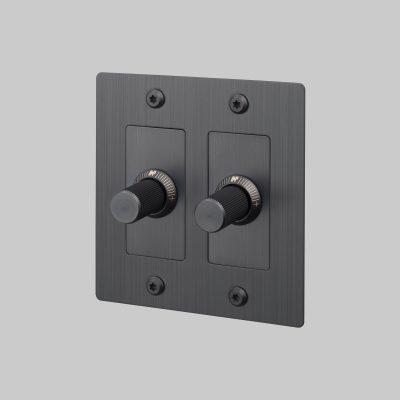 2G DIMMER / LED / LINEAR / WITHOUT LOGO / SMOKED BRONZE