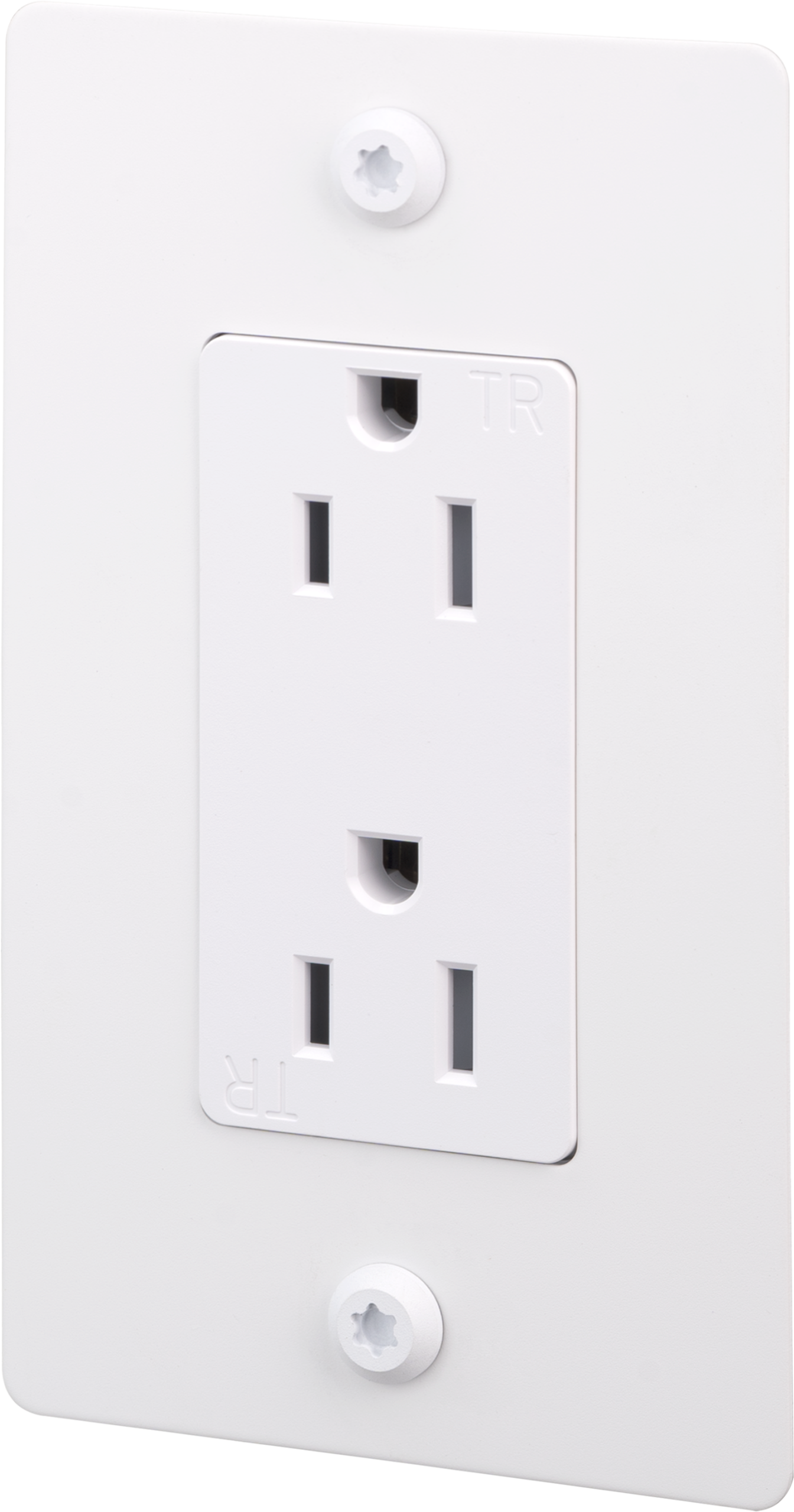 1G DUPLEX OUTLET / LINEAR / WITHOUT LOGO / WHITE - Image 3