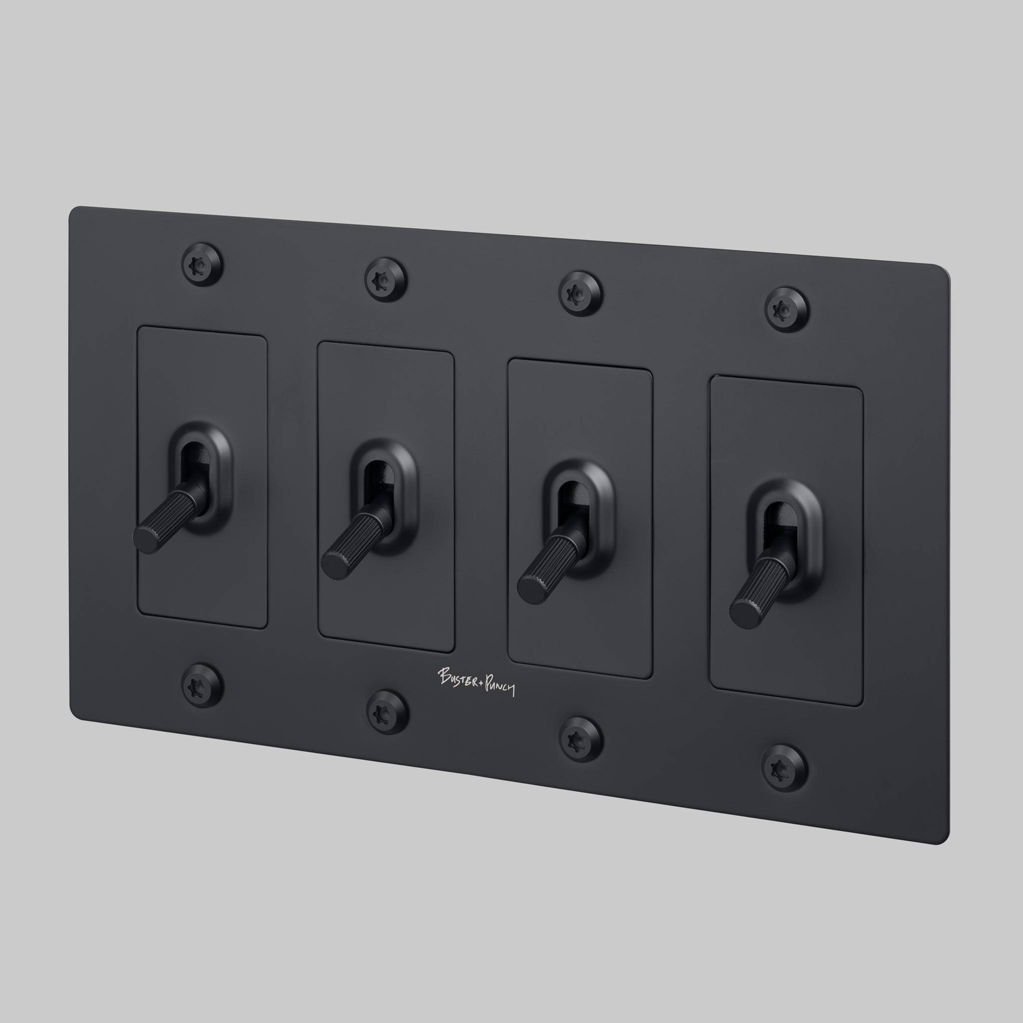 4G TOGGLE / LINEAR / WITH LOGO / BLACK