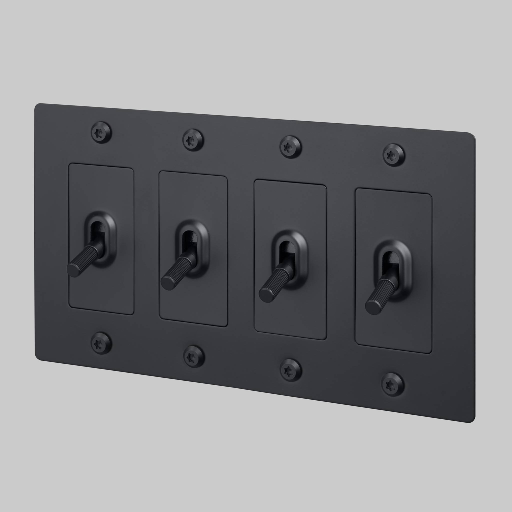 4G TOGGLE / LINEAR / WITHOUT LOGO / BLACK