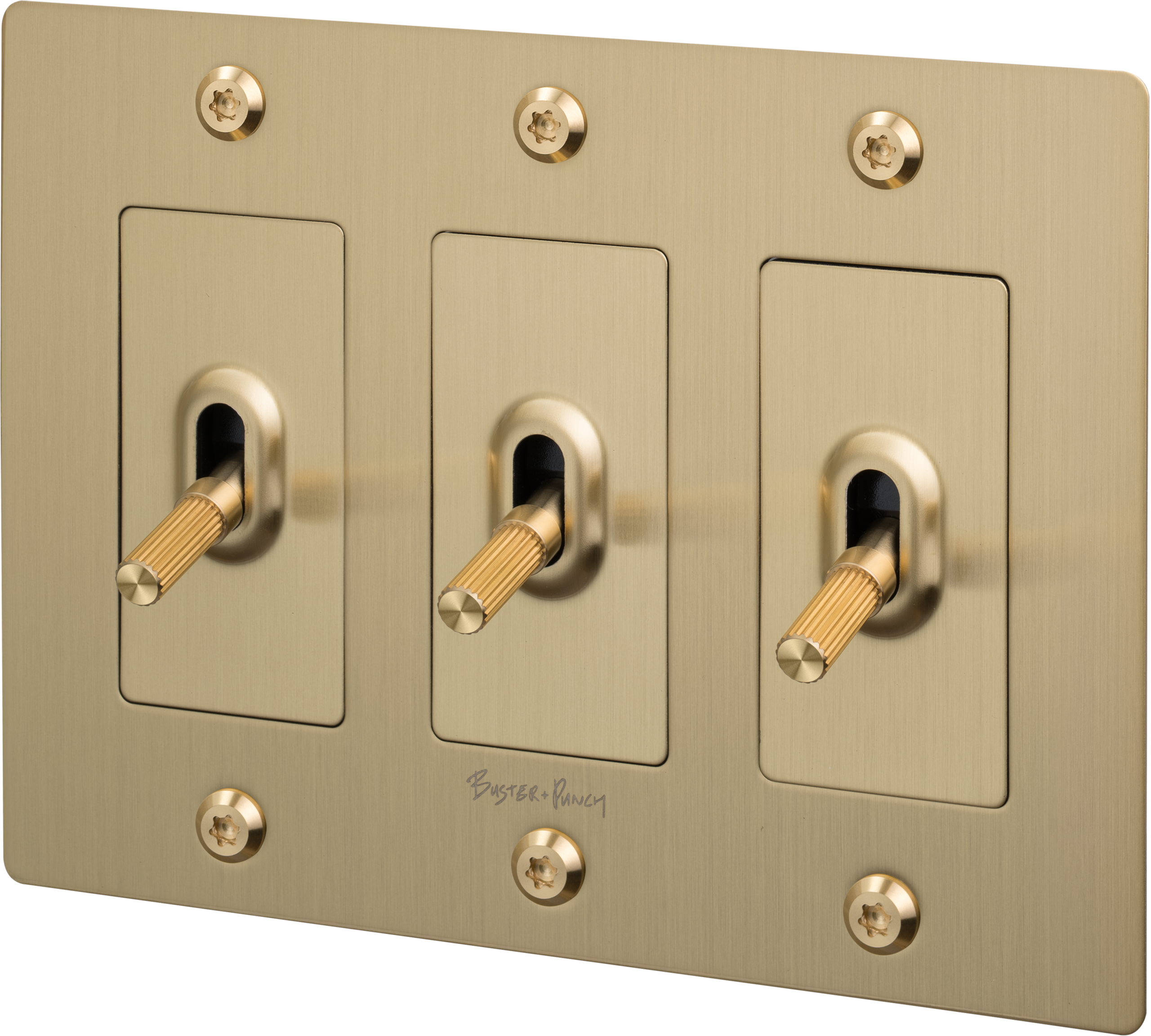 3G TOGGLE / LINEAR / WITH LOGO / BRASS - Image 3
