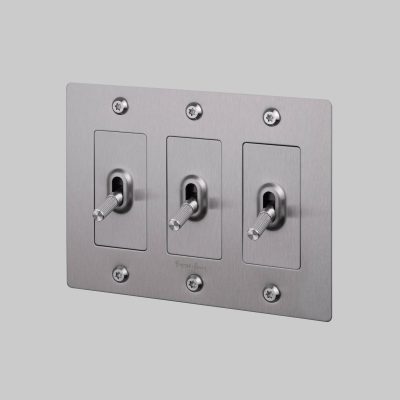 3G TOGGLE / LINEAR / WITH LOGO / STEEL