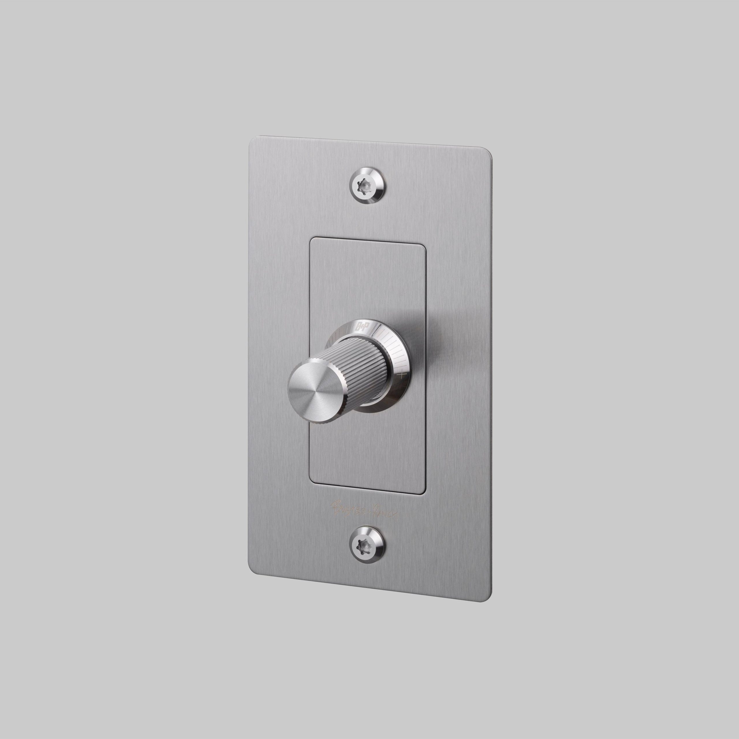 1G DIMMER / LED / LINEAR / WITH LOGO / STEEL