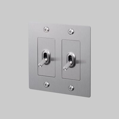 2G TOGGLE / LINEAR / WITHOUT LOGO / STEEL