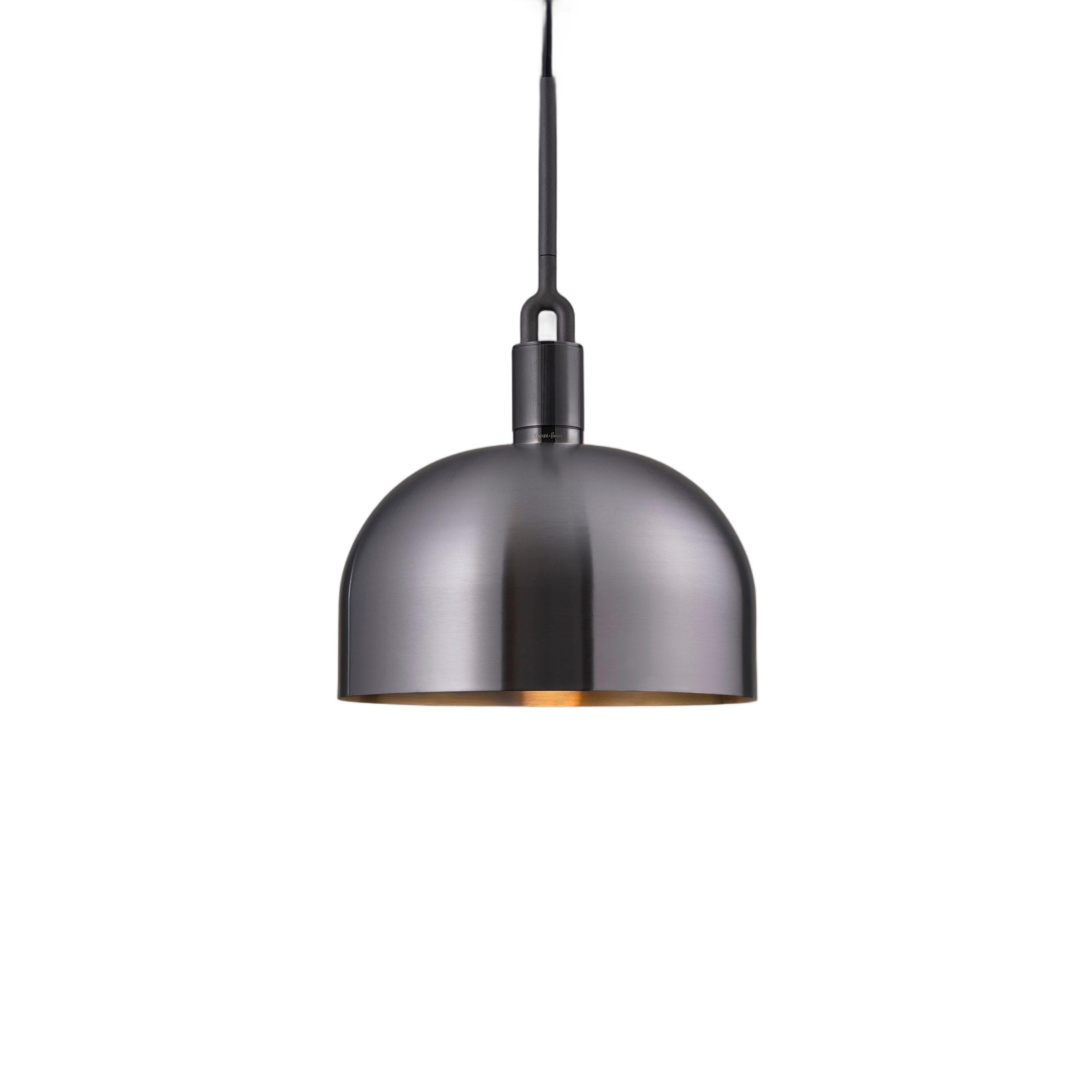 FORKED PENDANT / LINEAR / SHADE / LARGE / GUN METAL - Image 4