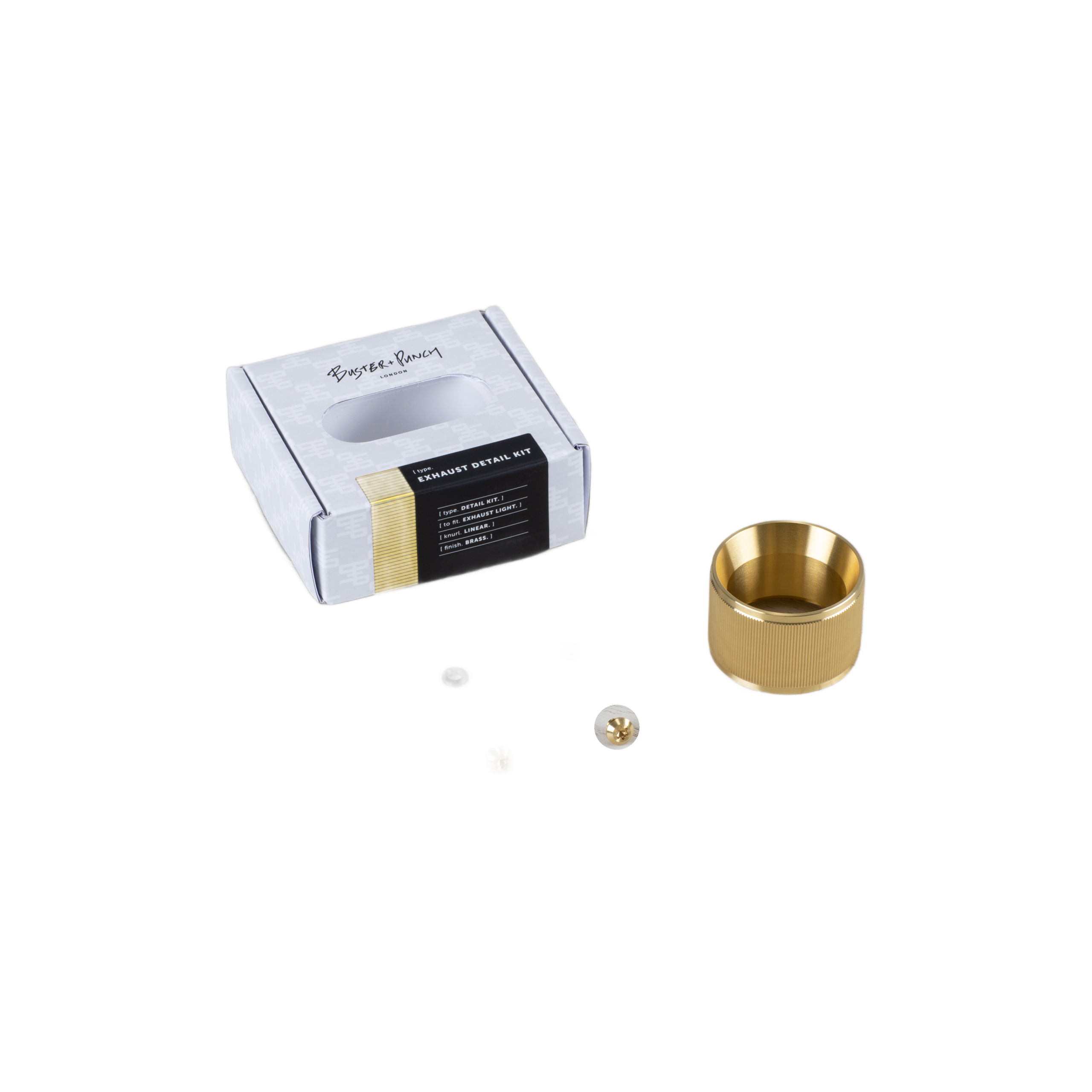 DETAIL KIT / EXHAUST / LINEAR / BRASS - Image 3