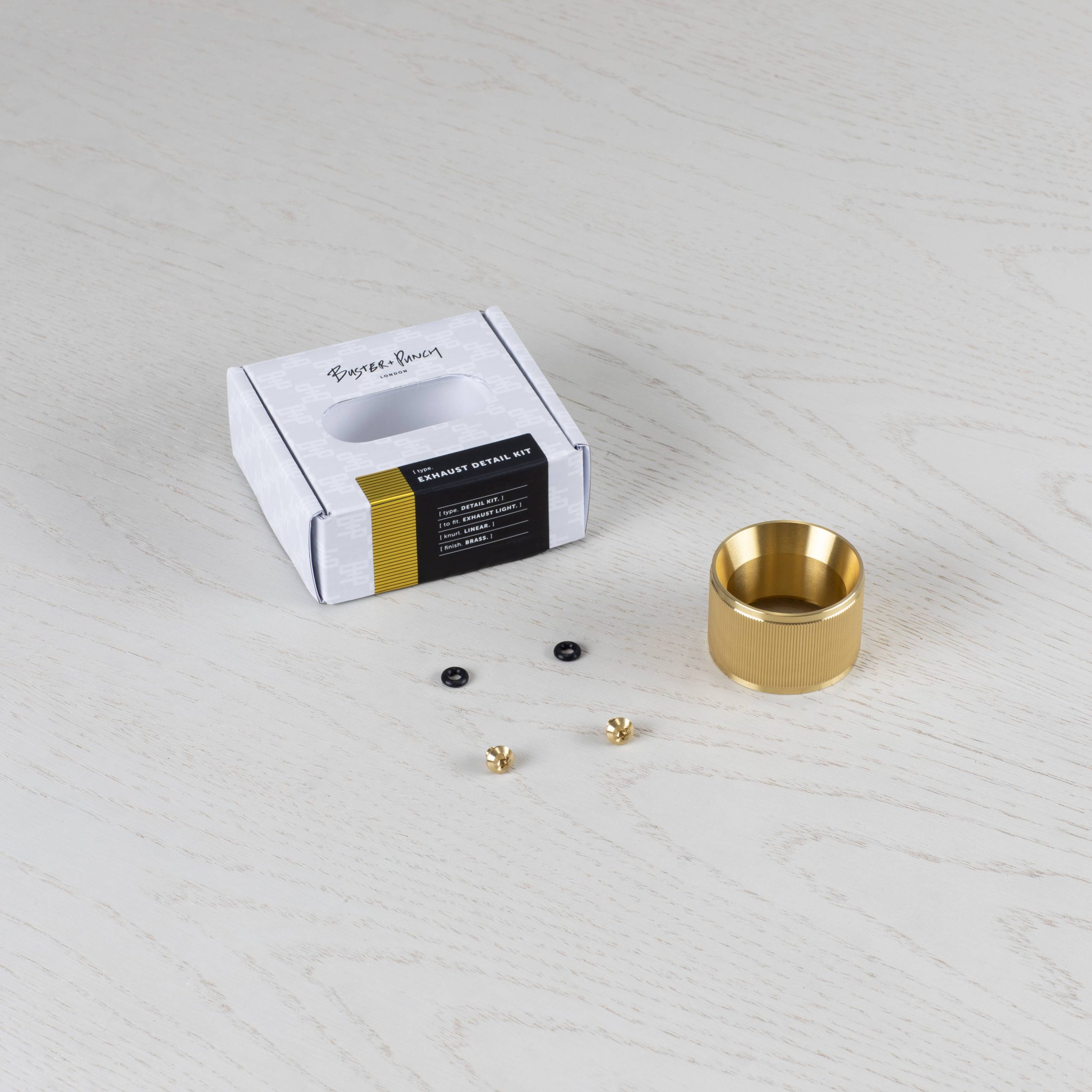 DETAIL KIT / EXHAUST / LINEAR / BRASS