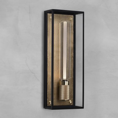 CAGED WET / WALL / CROSS / LARGE / BRASS