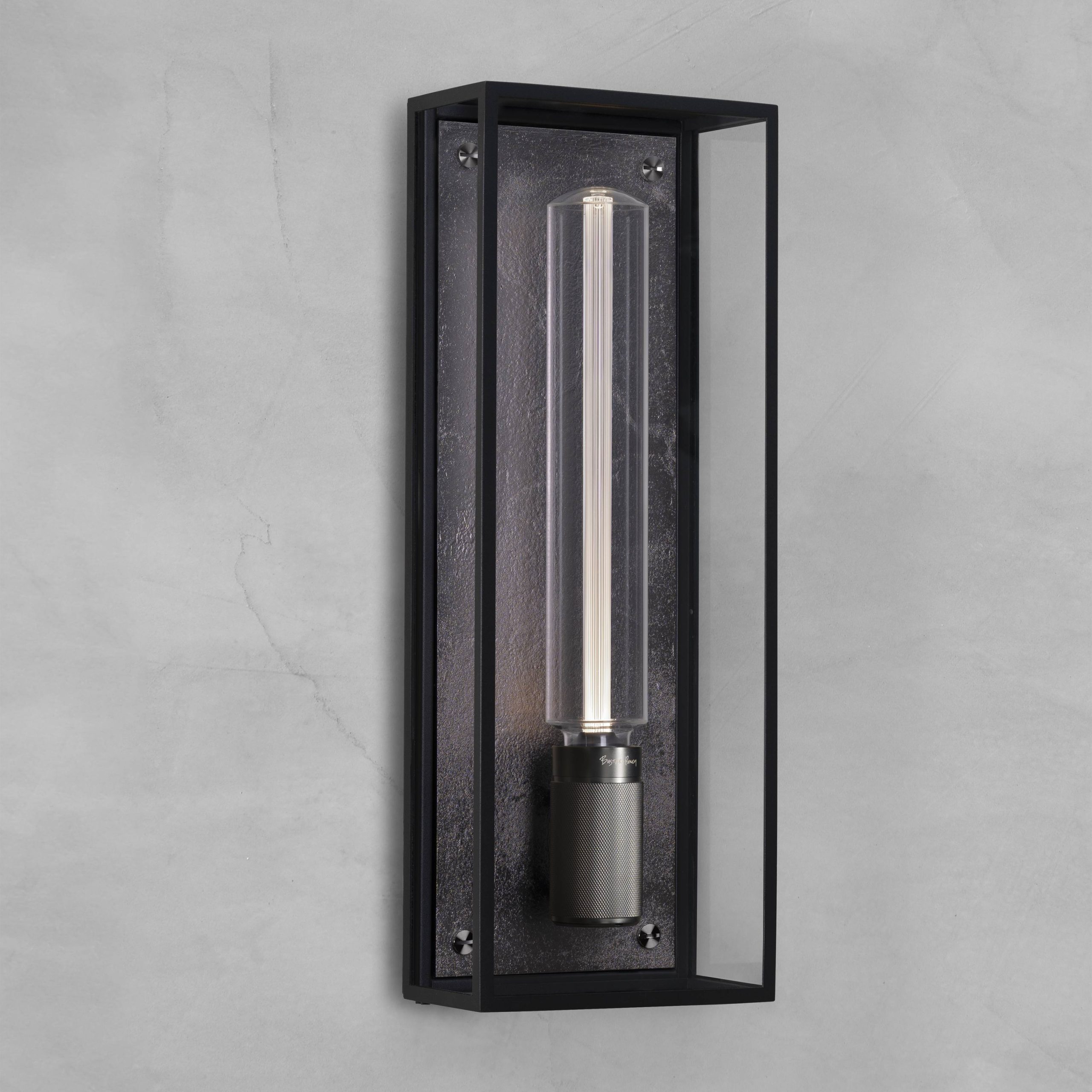 CAGED WET / WALL / CROSS / LARGE / GUN METAL