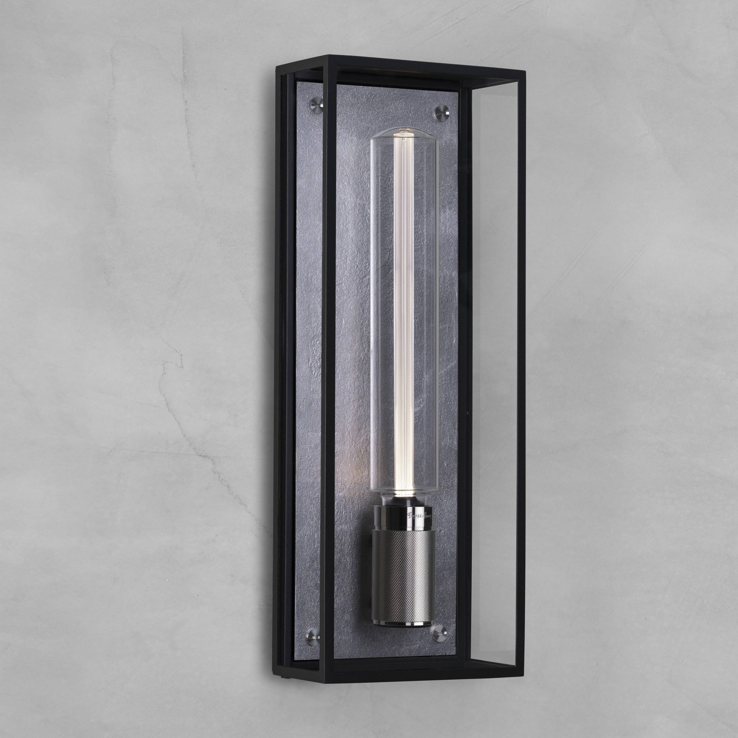 CAGED WET / WALL / CROSS / LARGE / STEEL