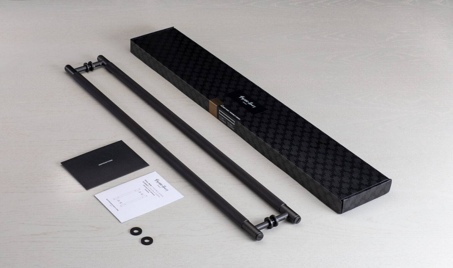 CLOSET BAR / DOUBLE-SIDED / CROSS / STEEL - Image 2