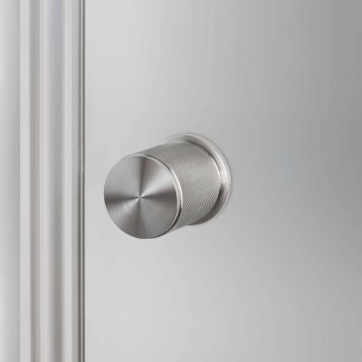 DOOR KNOB / FIXED / SINGLE-SIDED / CROSS / STEEL