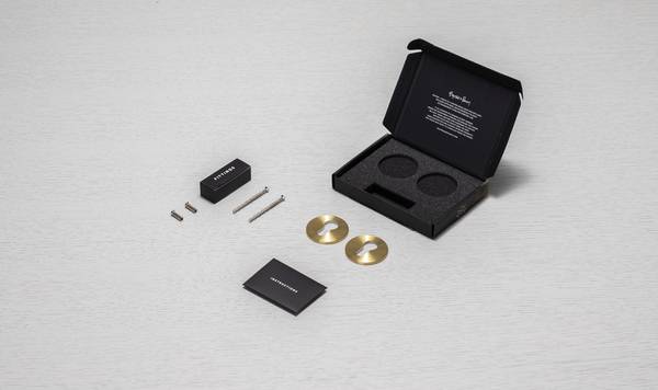 EURO CYLINDER KEY ESCUTCHEON / BRASS - Image 2