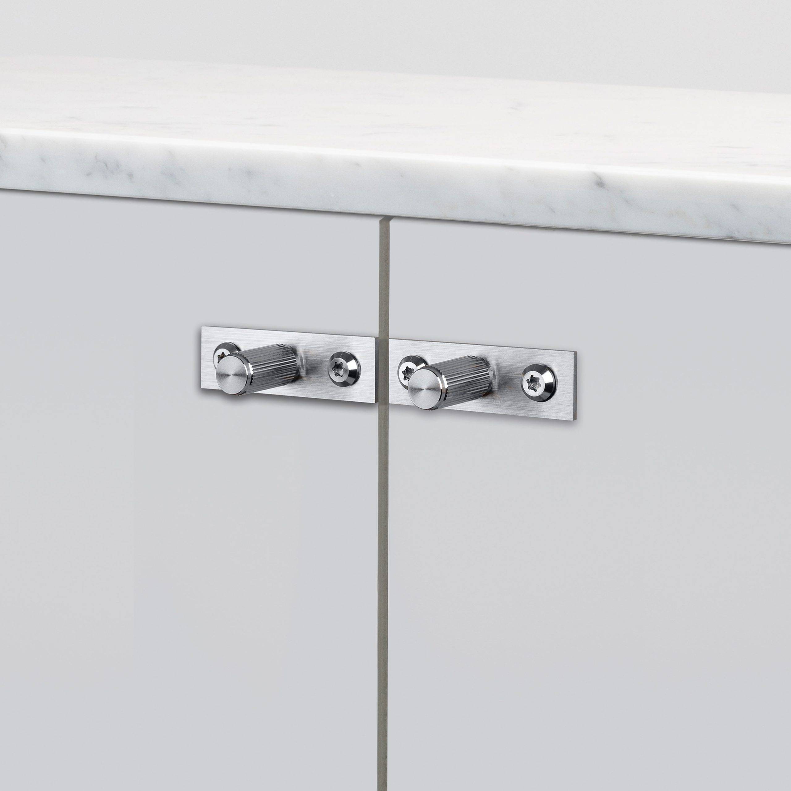 FURNITURE KNOB / PLATE / LINEAR / STEEL
