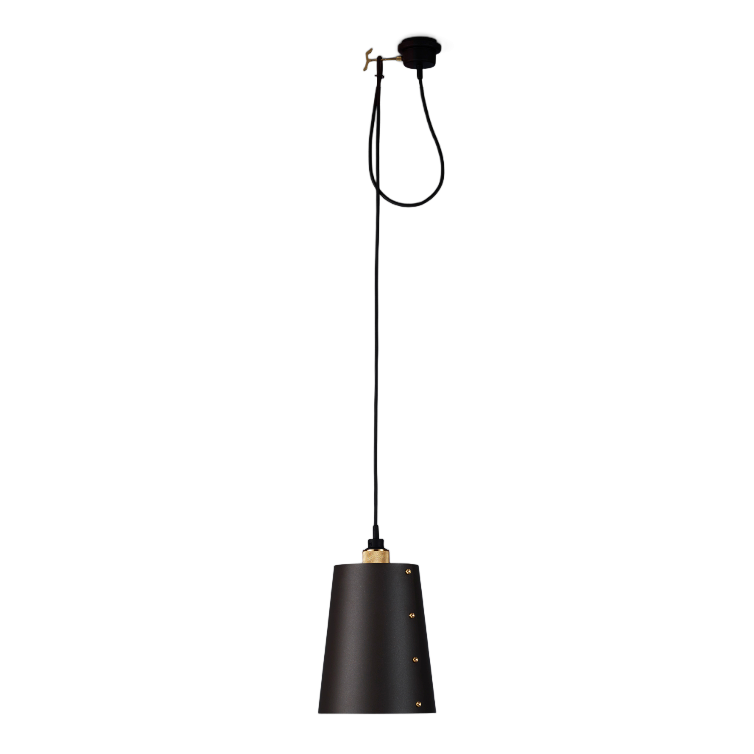HOOKED 1.0 / LARGE / CROSS / GRAPHITE / BRASS - Image 5