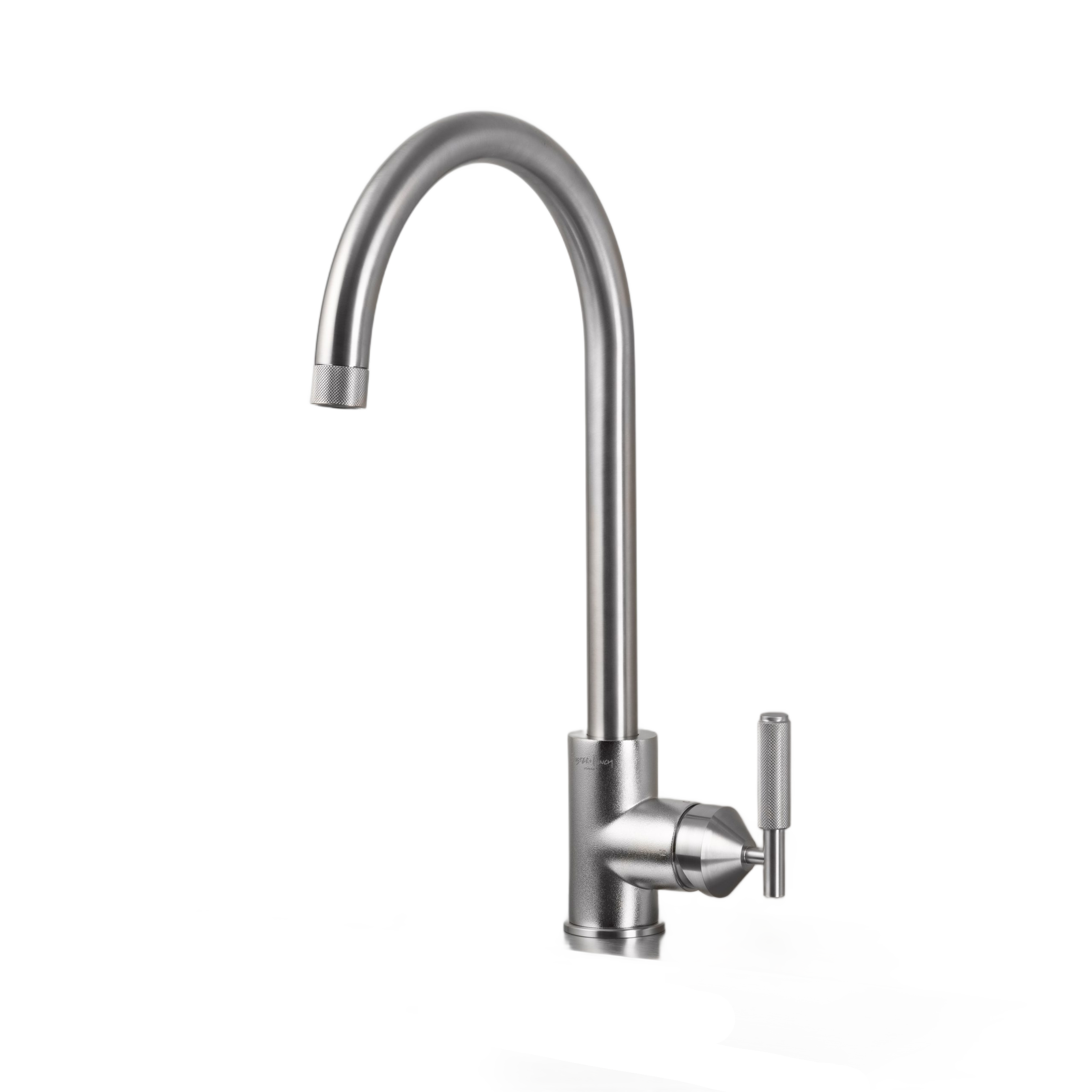 KITCHEN FAUCET / MIXER / CROSS / STEEL - Image 4