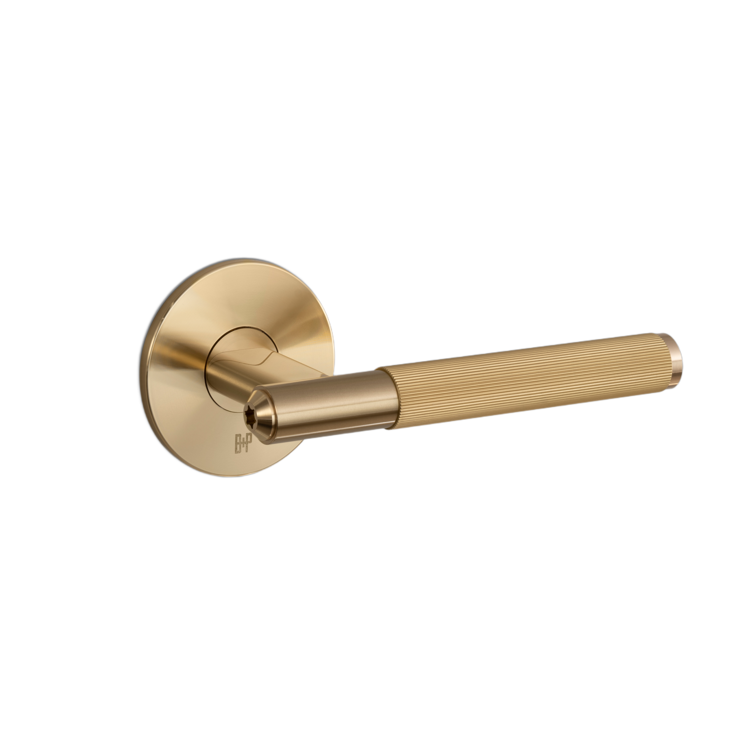 DOOR HANDLE SET / PASSAGE / LINEAR / BRASS - Image 6