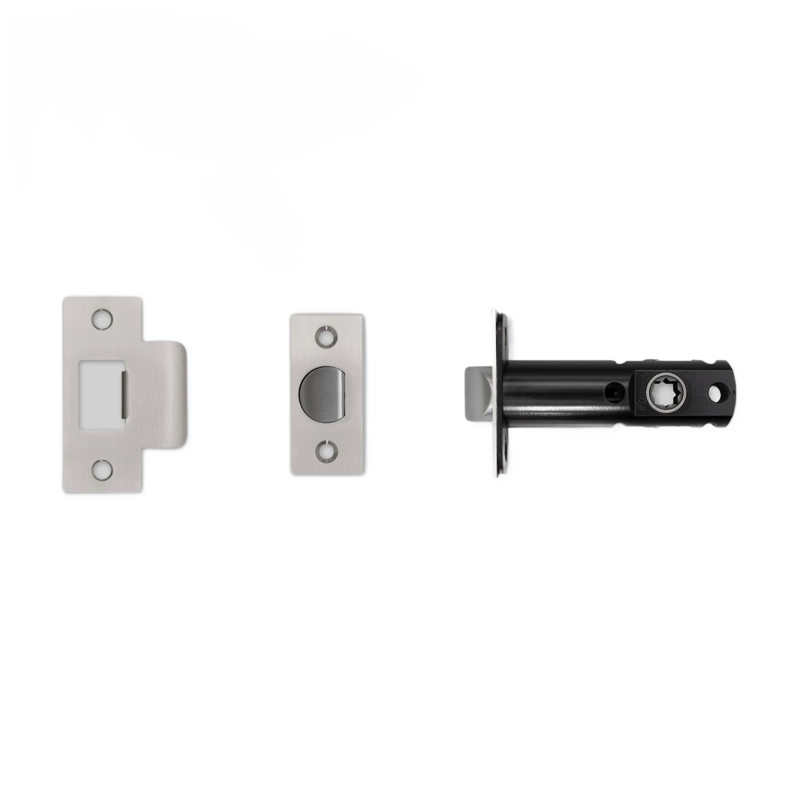 TUBULAR LATCH / DOOR HANDLE / PRIVACY / STEEL - 2-3/4" - Image 4