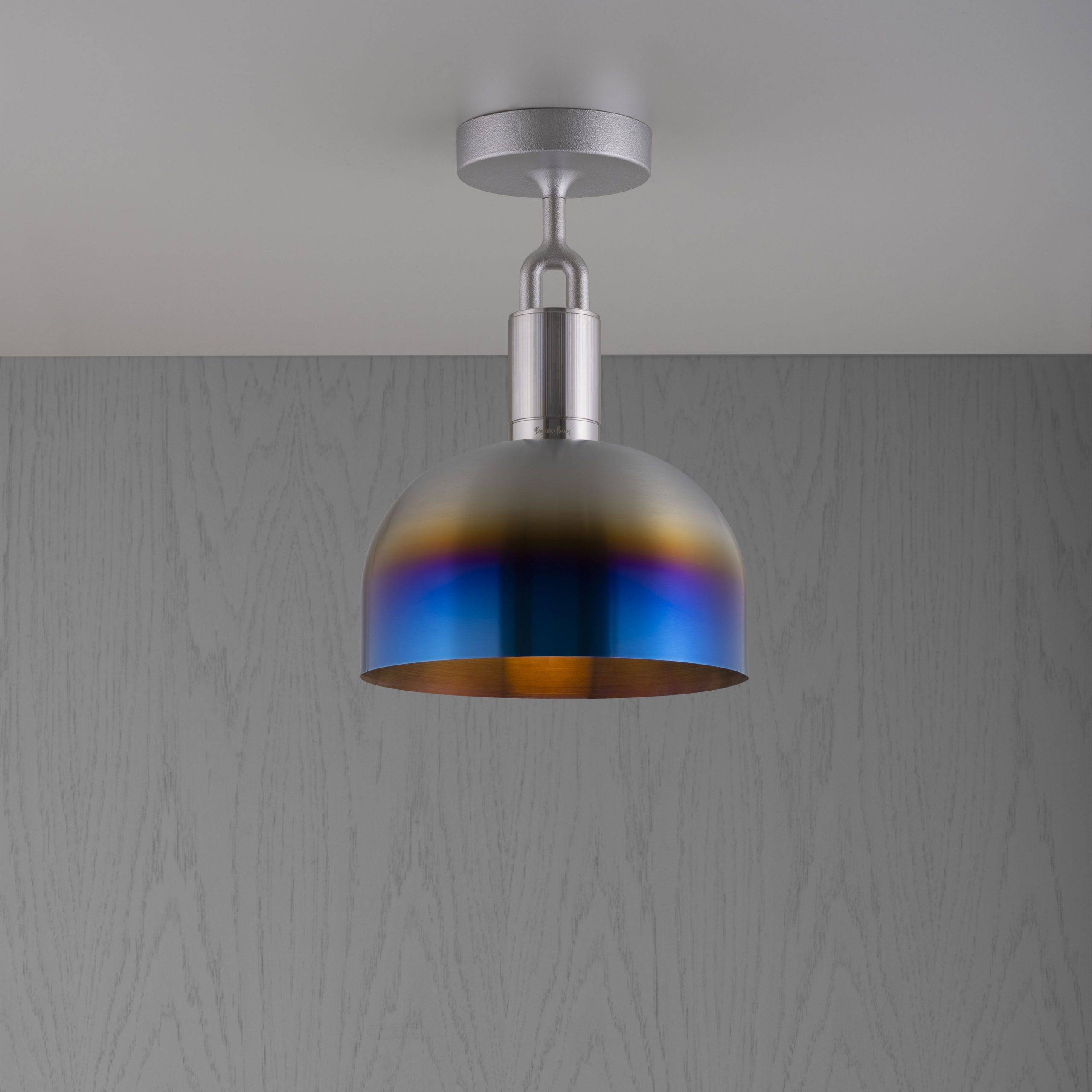 FORKED CEILING / LINEAR / SHADE / MEDIUM / BURNT STEEL