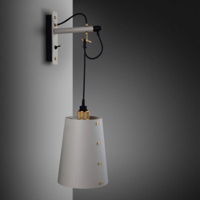 HOOKED WALL / CROSS / LARGE / STONE / BRASS