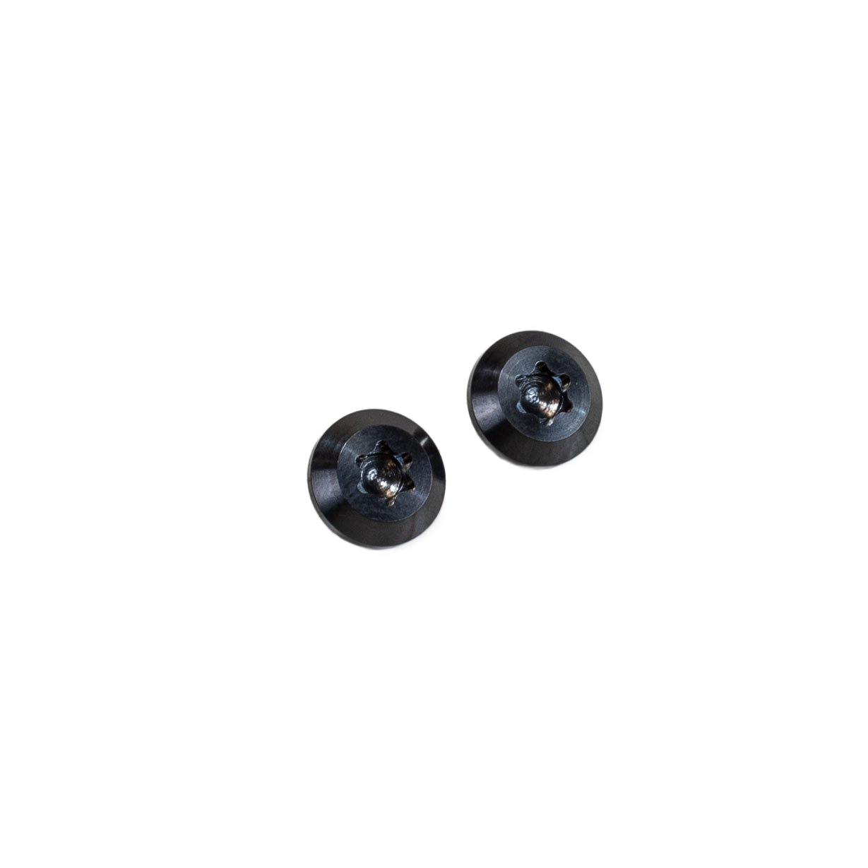TORX CAP / FURNITURE KNOB PLATE / LINEAR / GUN METAL - Image 3