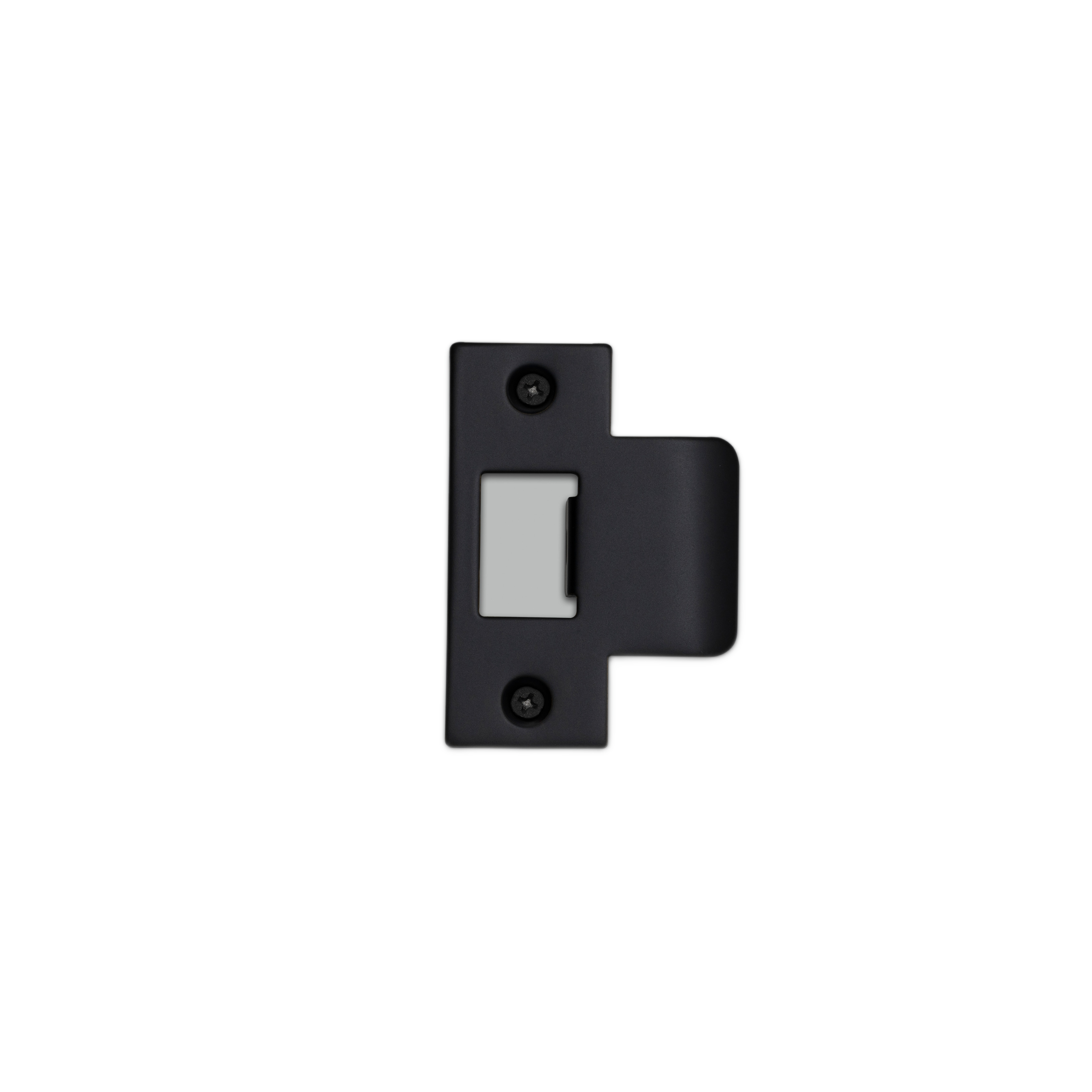STRIKE PLATE KIT / T SHAPED / 54MM DOOR / BLACK - Image 4