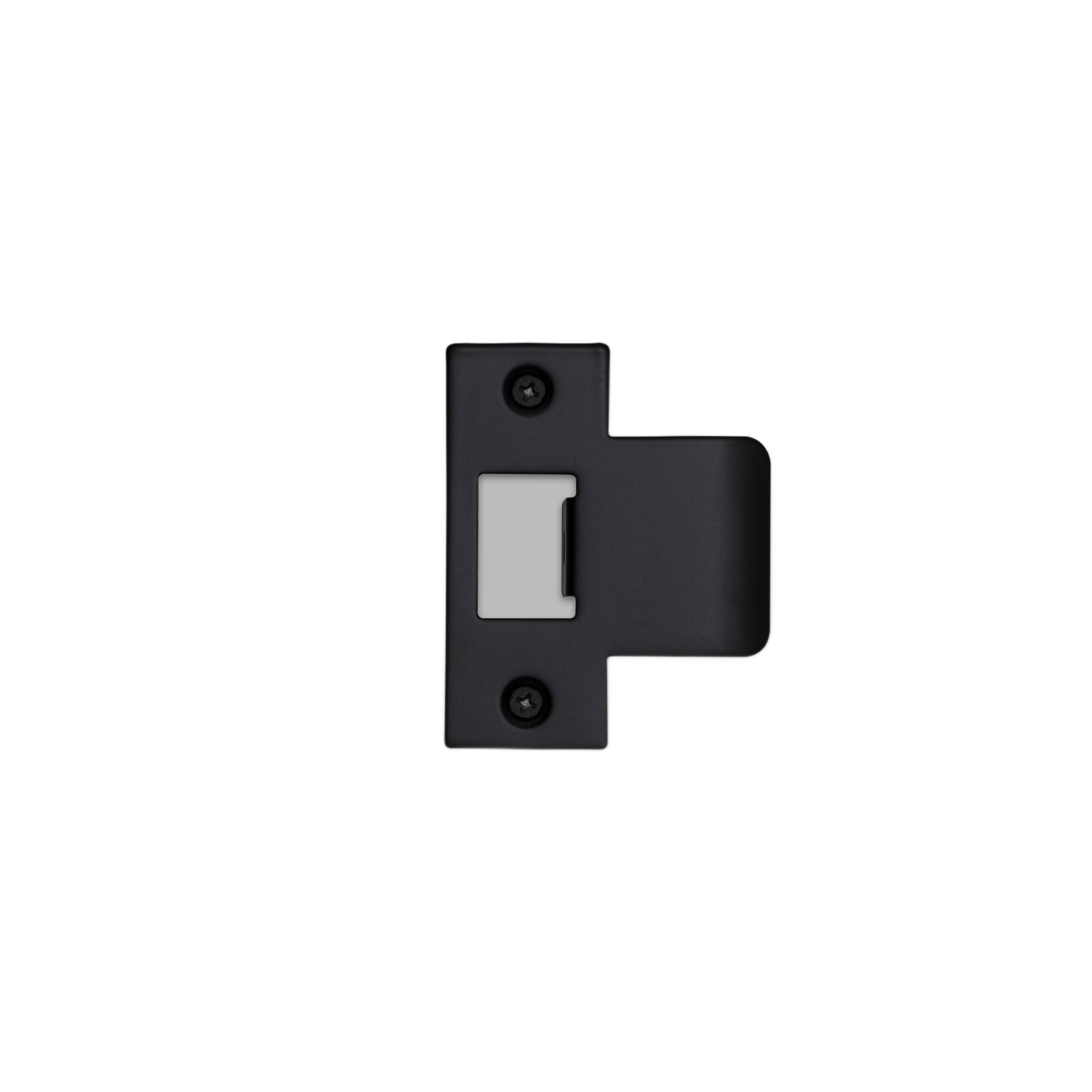 STRIKE PLATE KIT / T SHAPED / 60MM DOOR / BLACK - Image 4