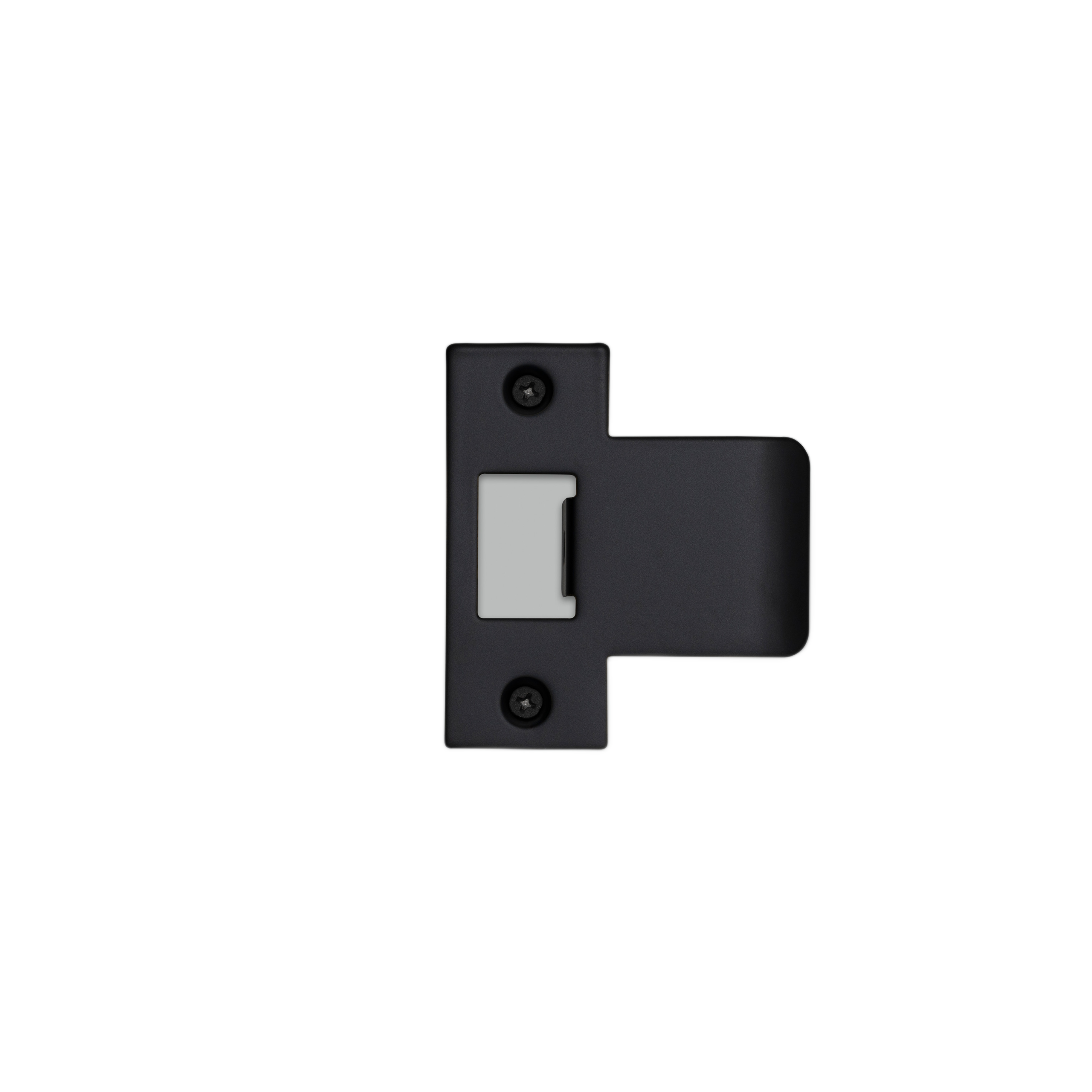 STRIKE PLATE KIT / T SHAPED / 75MM DOOR / BLACK - Image 4