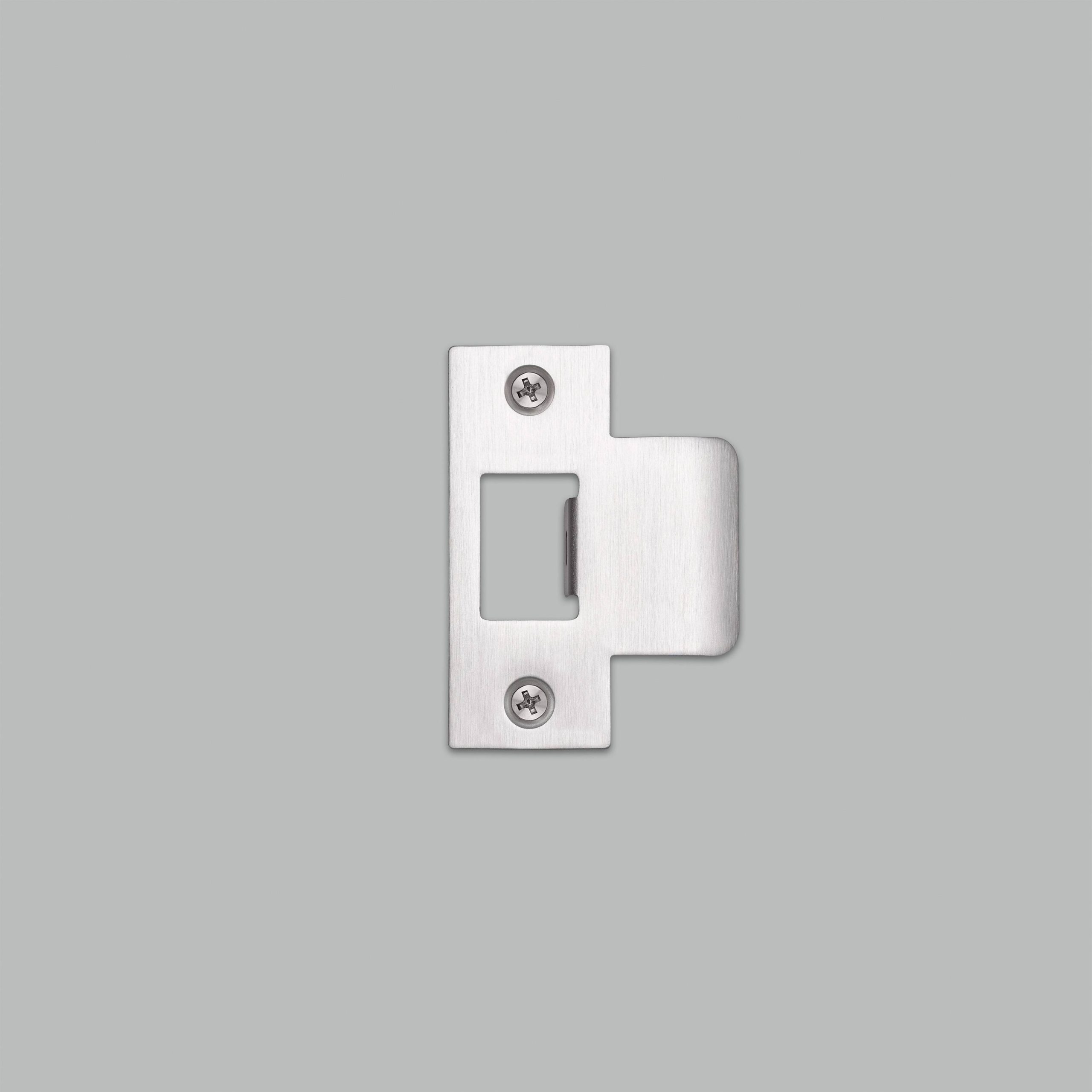 STRIKE PLATE KIT / T SHAPED / 54MM DOOR / STEEL