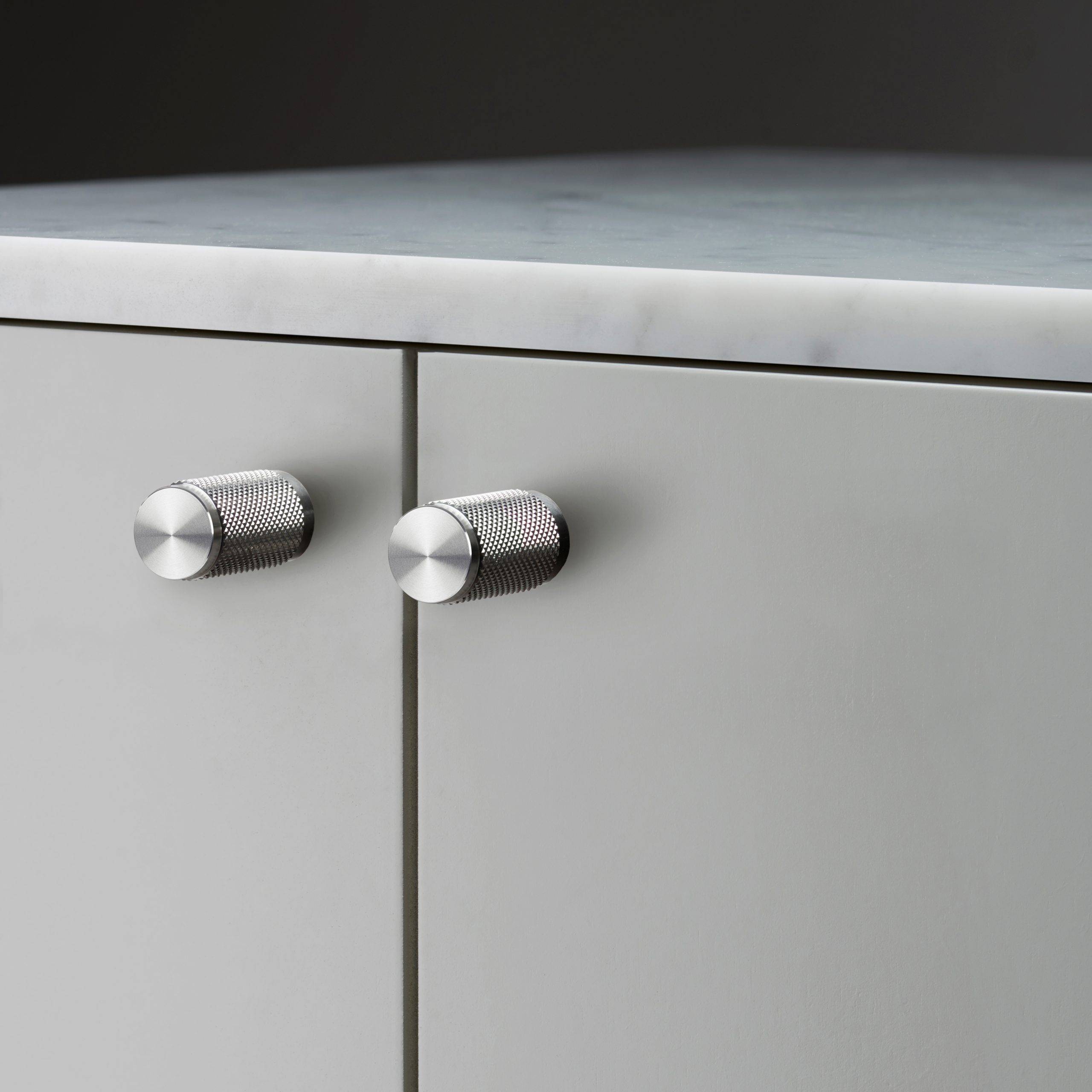 FURNITURE KNOB / CROSS / STEEL