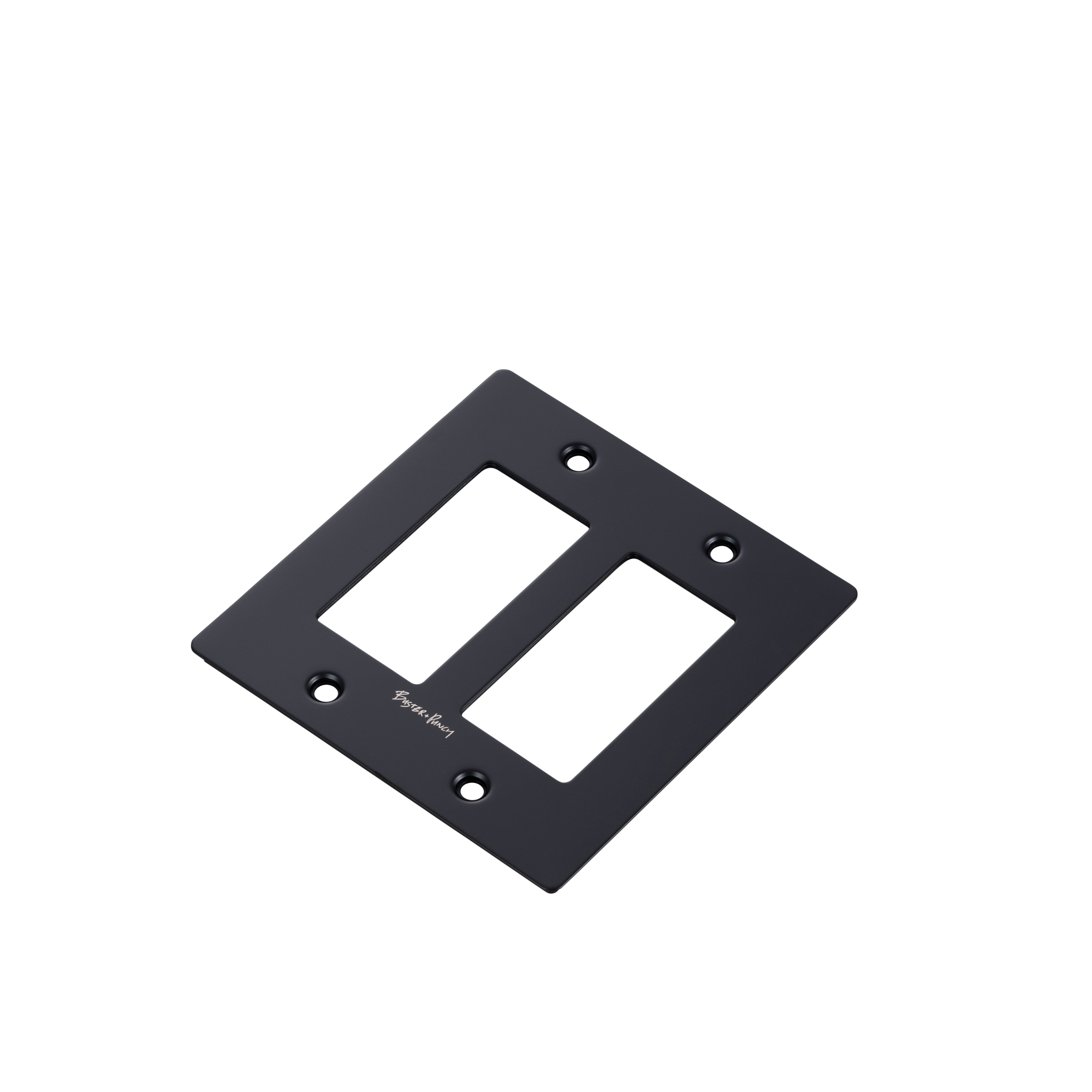2G PLATE / WITH LOGO / BLACK - Image 5