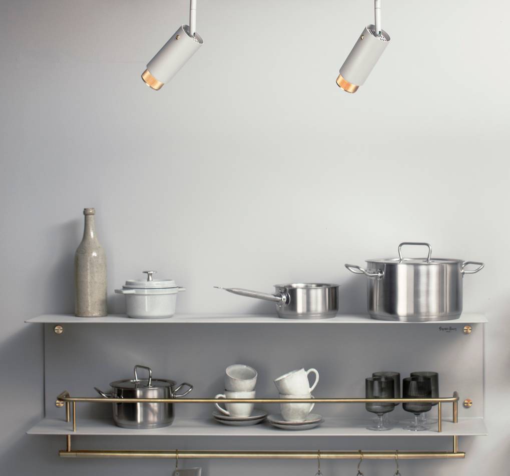 KITCHEN SHELF / HANGER / STONE / WITHOUT LOGO / GUN METAL - Image 3